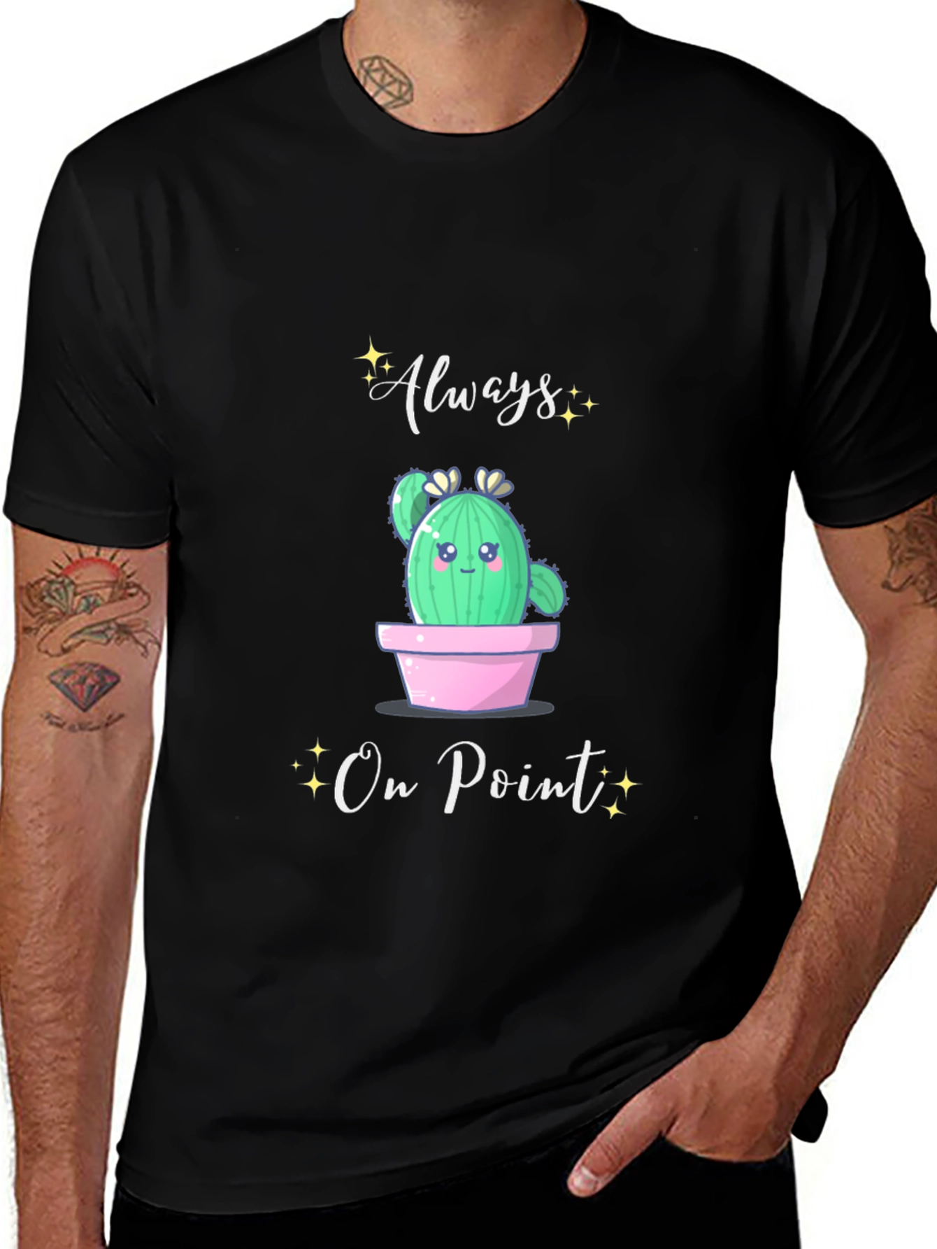 Variant 4 of Always On Point Cactus Graphic Tee