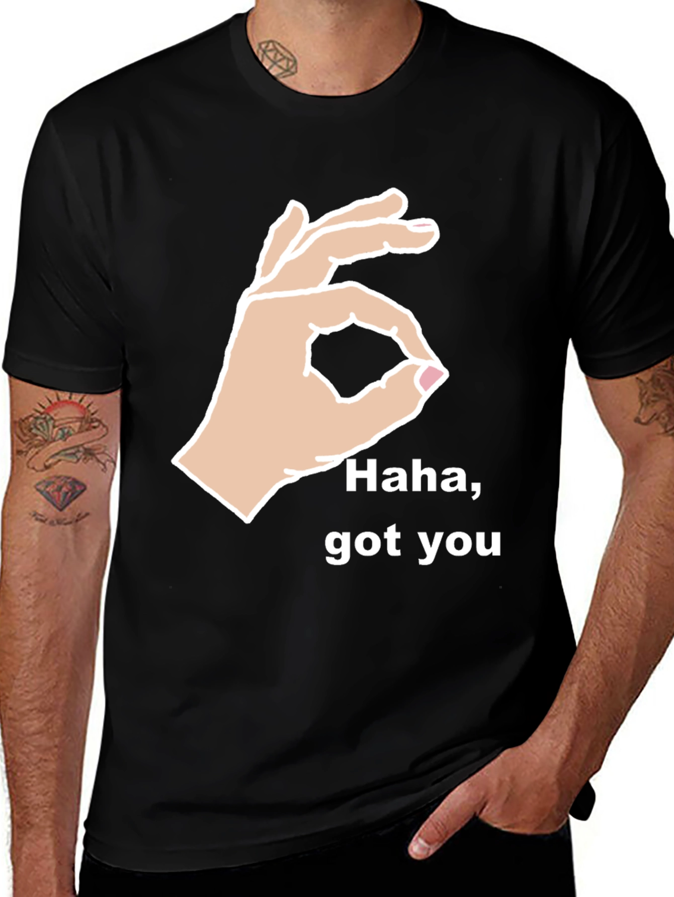 Variant 21 of Got You Hand Sign Graphic Tee