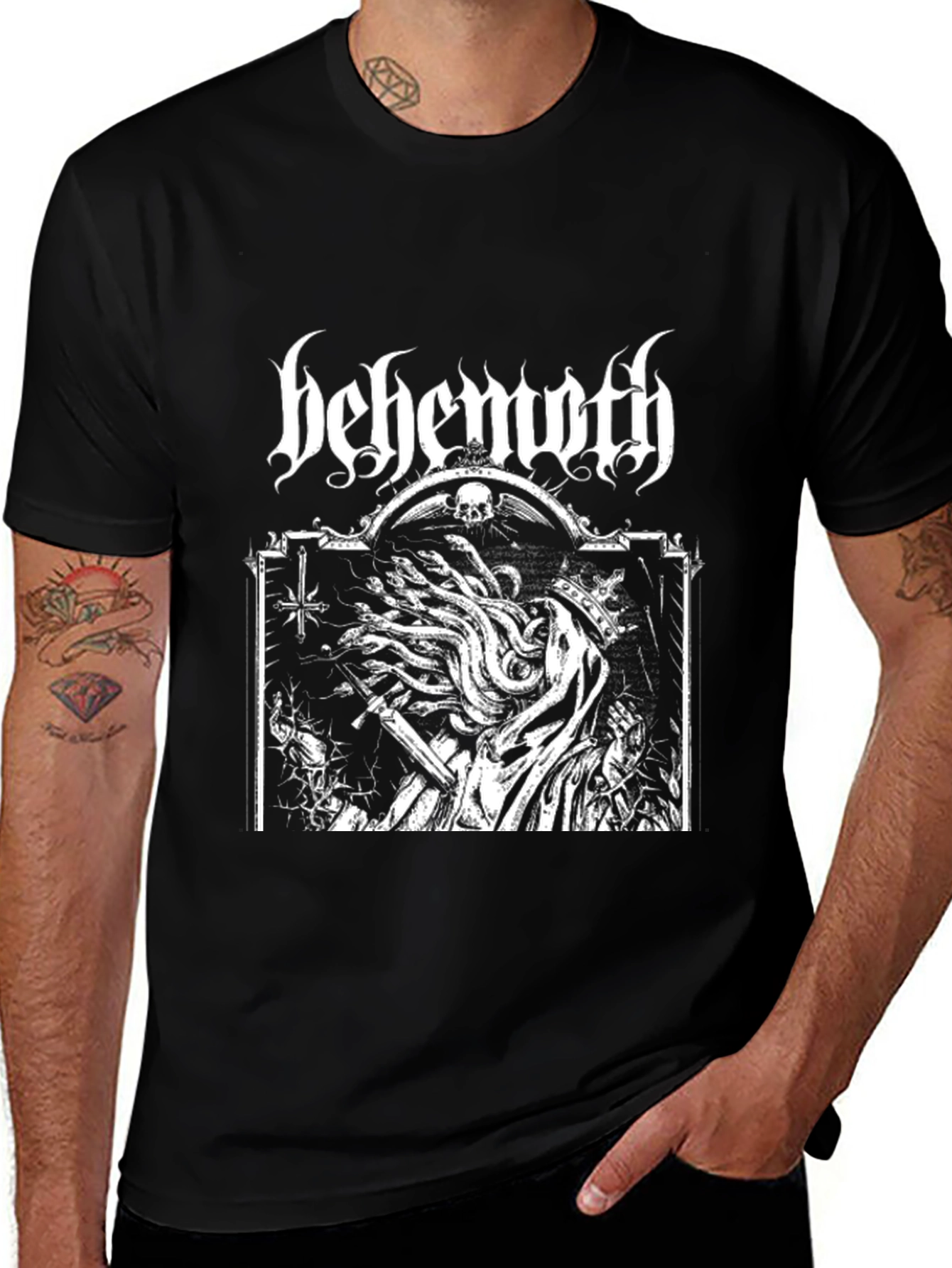 Behemoth Band T-Shirt - Black Metal Music Tee