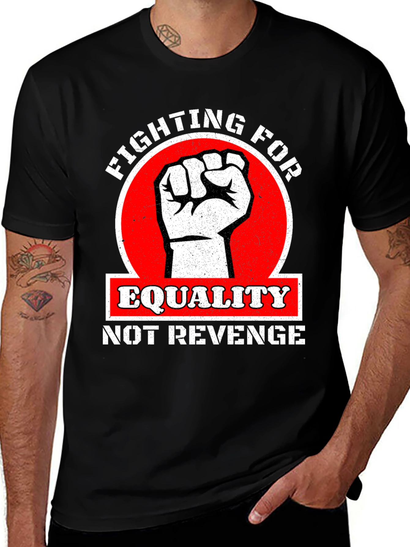 Variant 19 of Equality Not Revenge Graphic T-Shirt