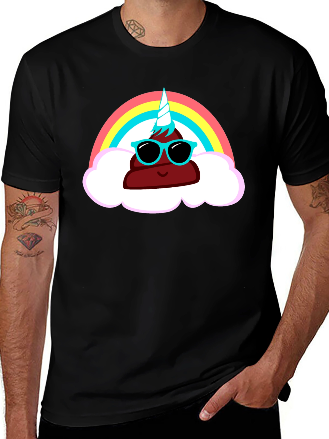Unipoop Rainbow T-Shirt