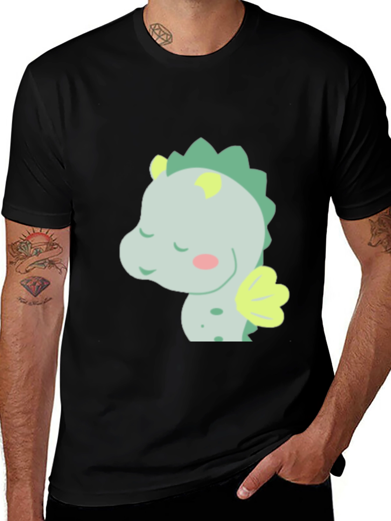 Variant 14 of Cute Dragon Graphic Tee