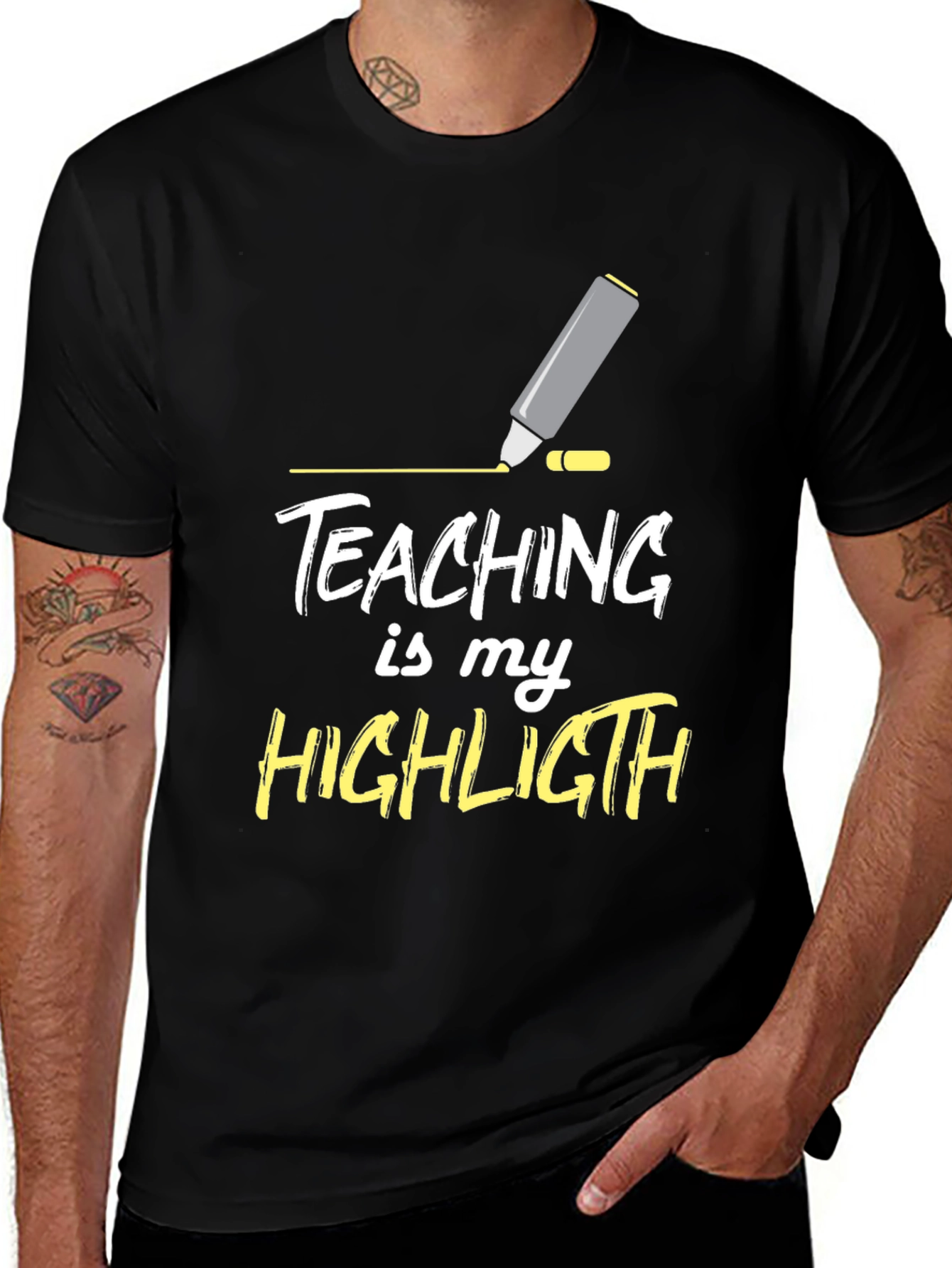 Teaching is My Highlight T-Shirt