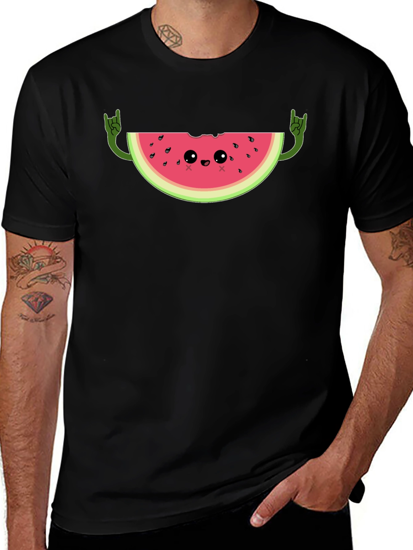 Variant 28 of Cool Watermelon Graphic Tee