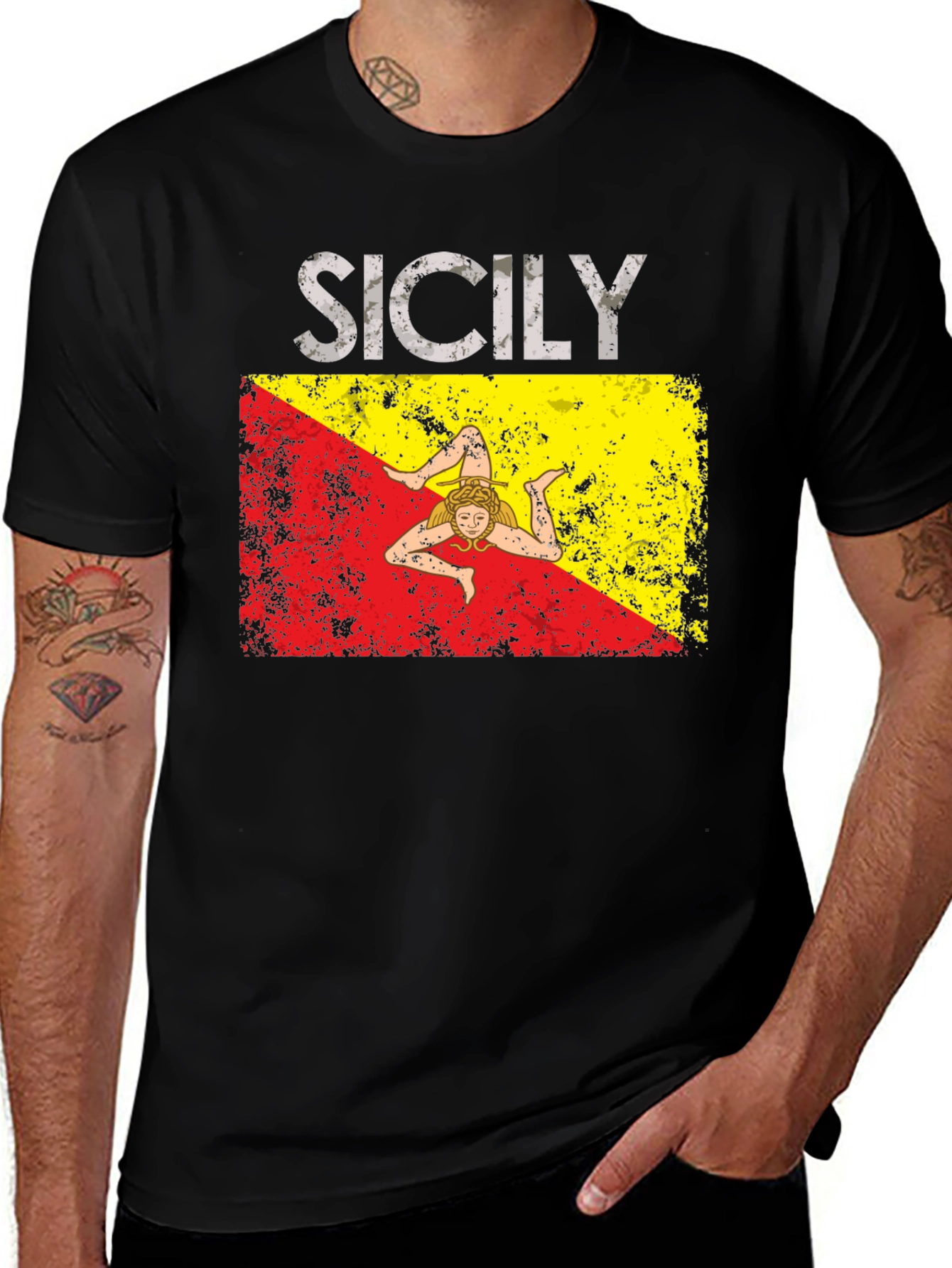 Sicily Flag T-Shirt