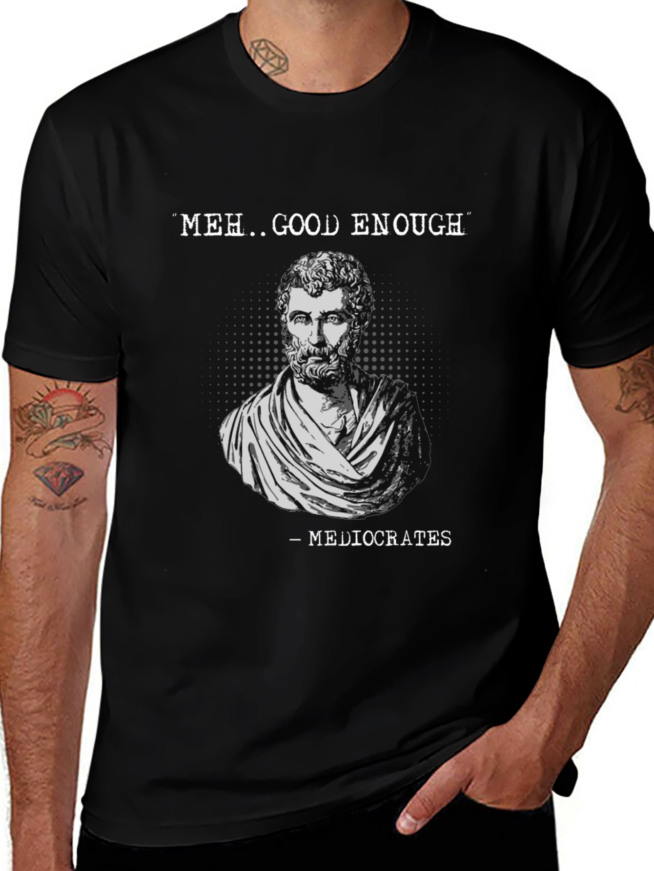 Variant 15 of Meh Good Enough - Mediocrates Men's T-Shirt