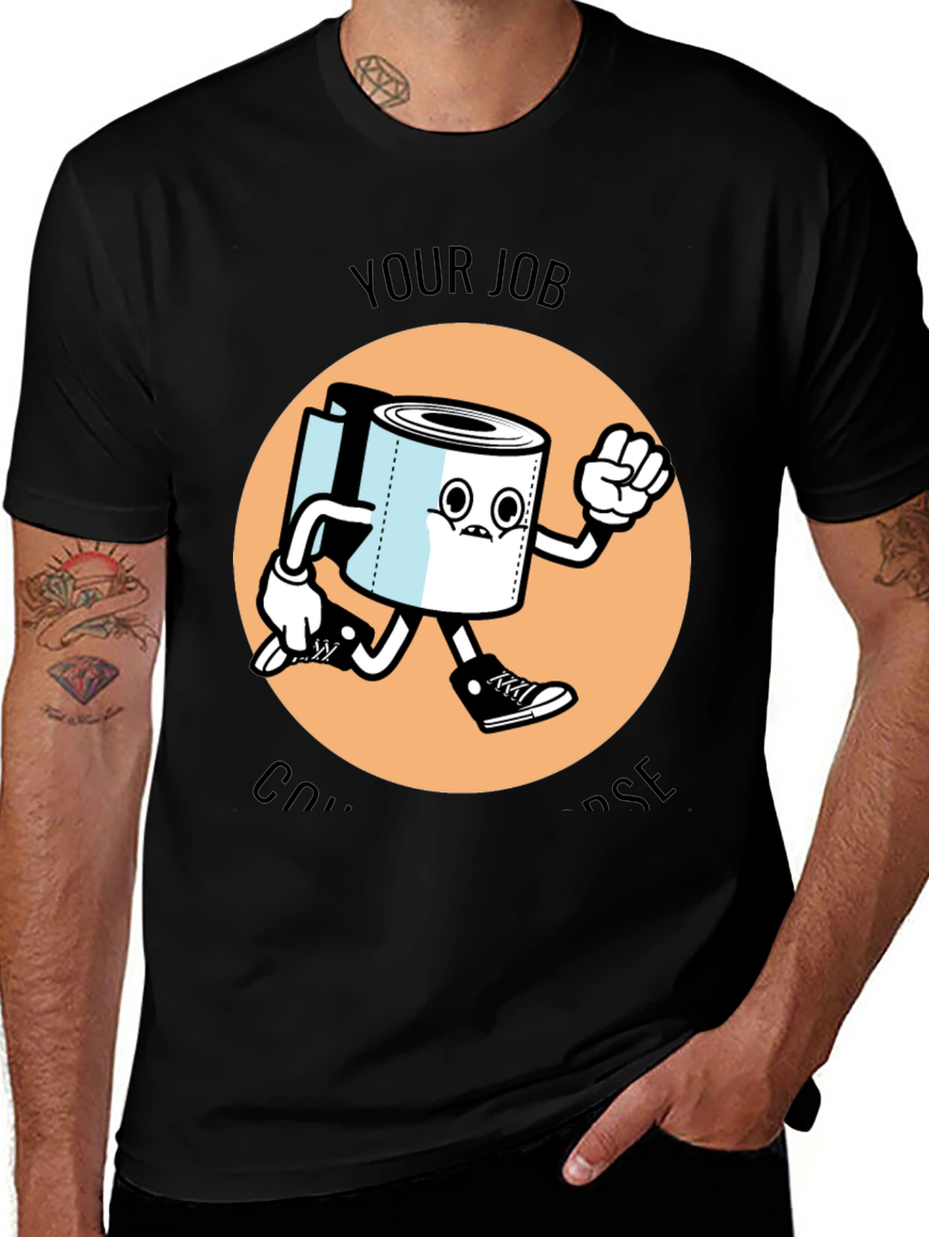 Variant 17 of Your Job is to Dispose T-Shirt