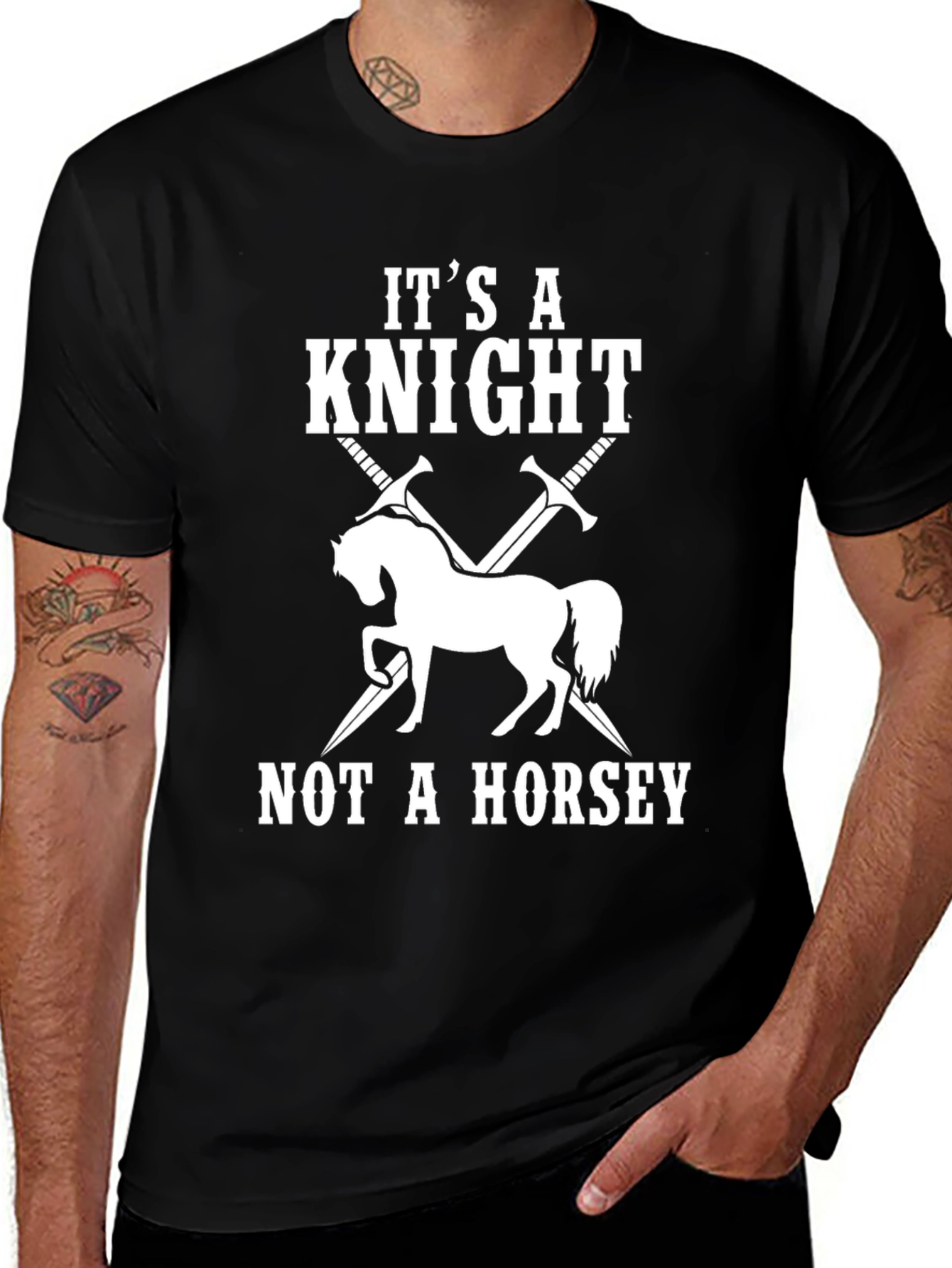 Variant 30 of It's A Knight Not A Horsey T-Shirt
