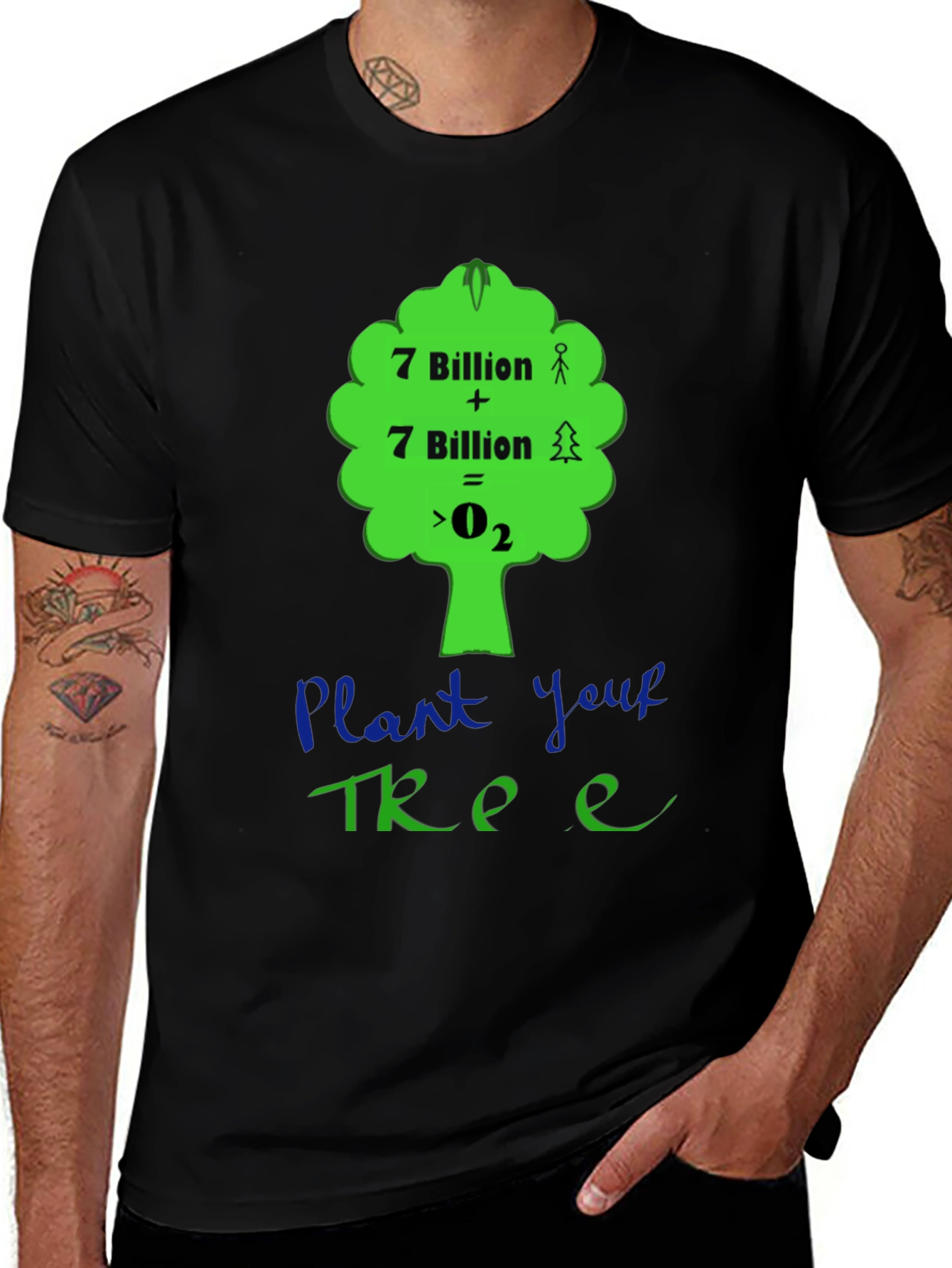 Eco-Friendly Graphic Tee - Plant Your Tree