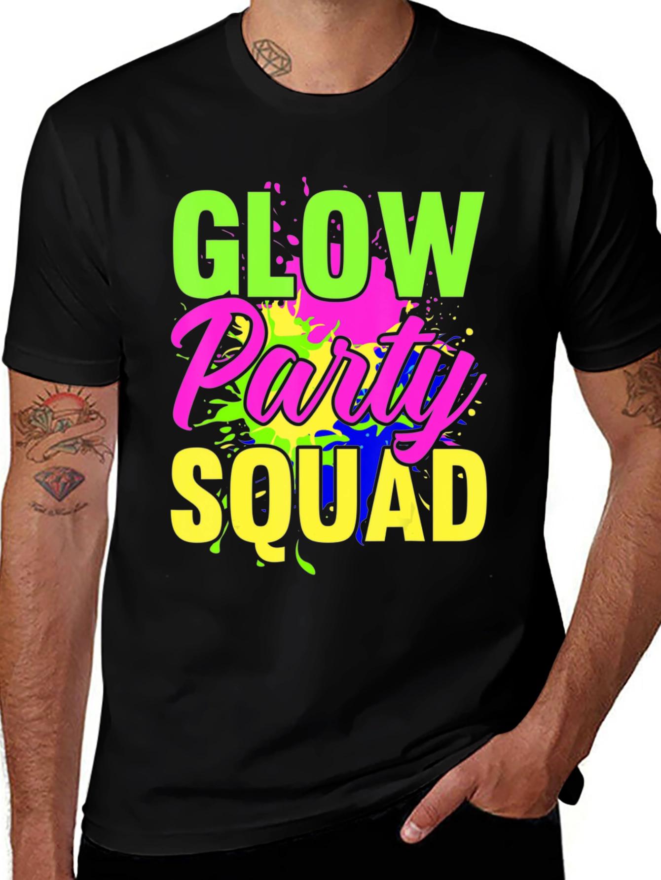 Variant 21 of Glow Party Squad Graphic Tee