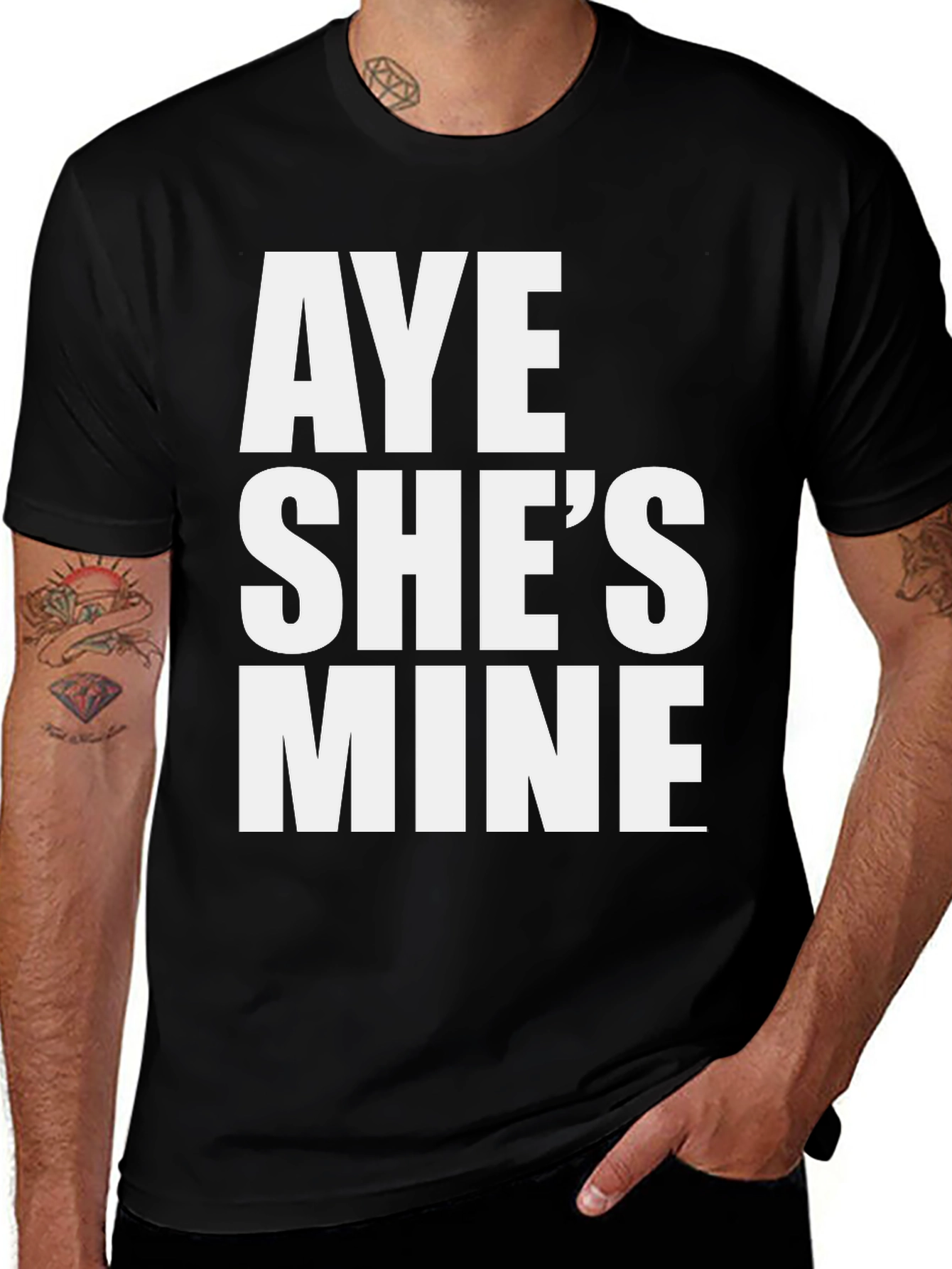 Variant 16 of Aye She's Mine Graphic Tee
