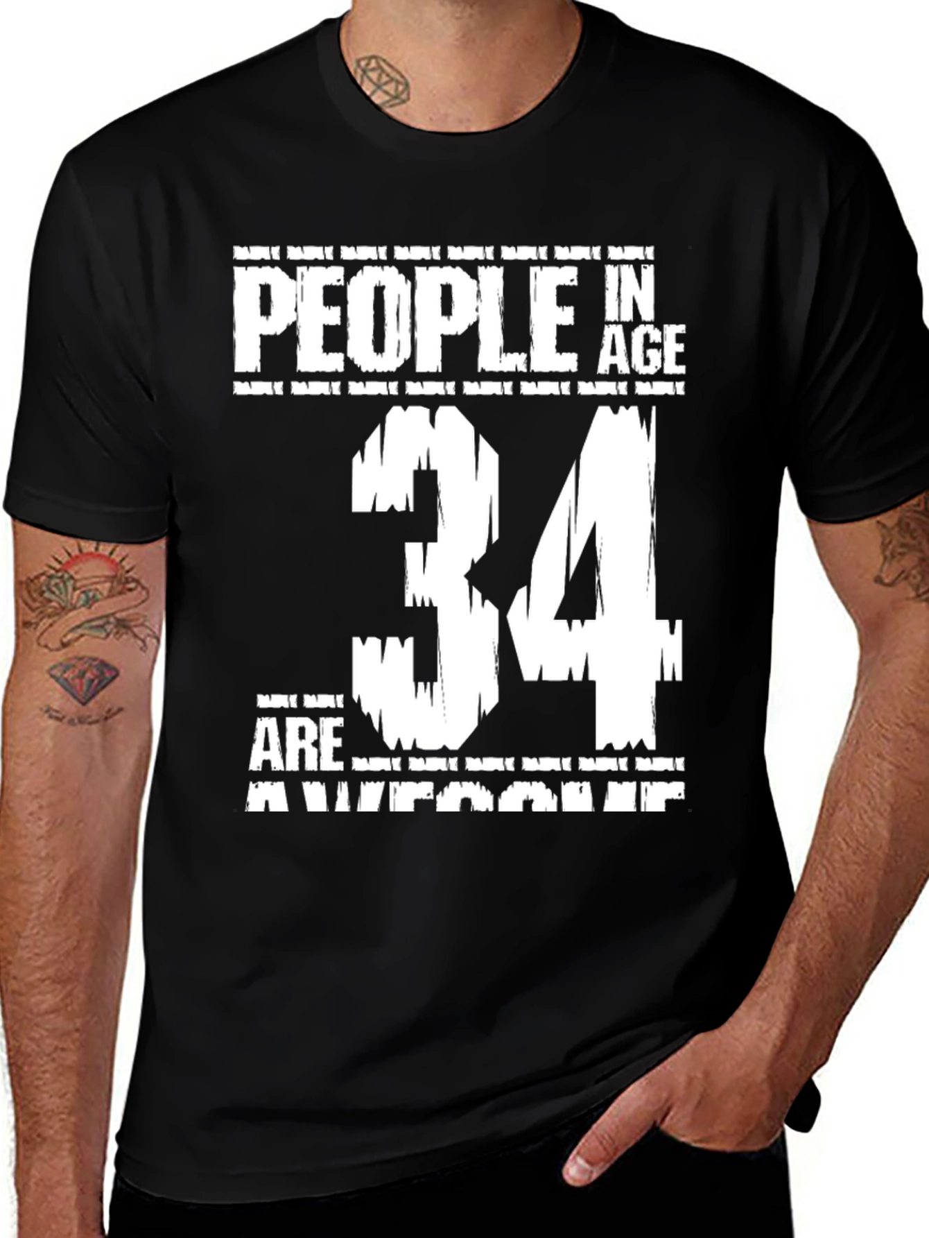 Awesome 34 Year Old T-Shirt
