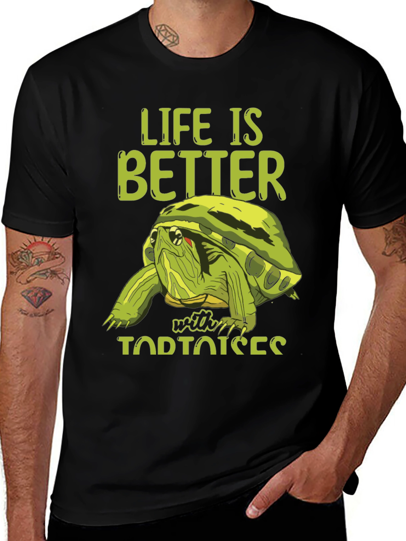 Variant 10 of Life Is Better With Tortoises T-Shirt