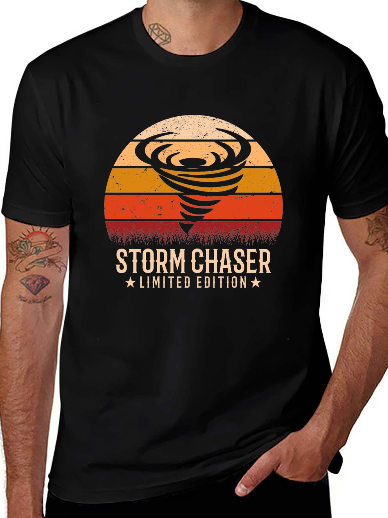Variant 13 of Storm Chaser Limited Edition Graphic T-Shirt