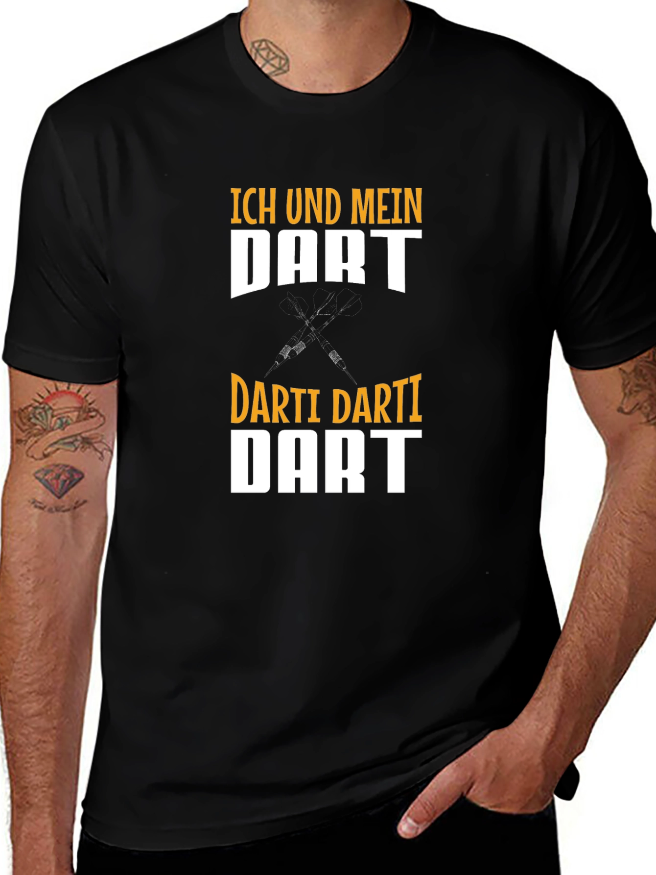 Variant 21 of Ich Und Mein Dart T-Shirt - Dart Player Gift