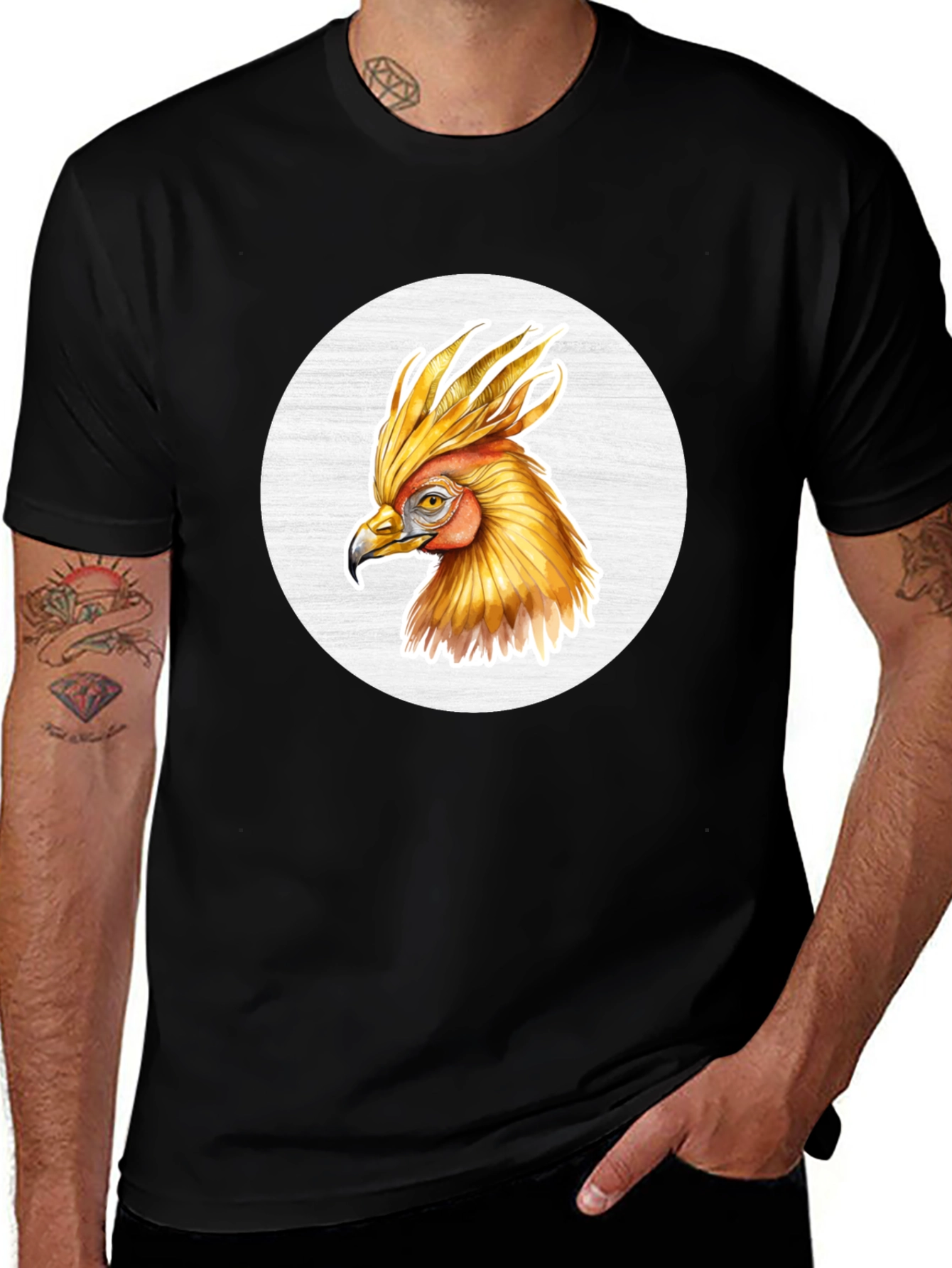 Variant 7 of Phoenix Bird Graphic T-Shirt