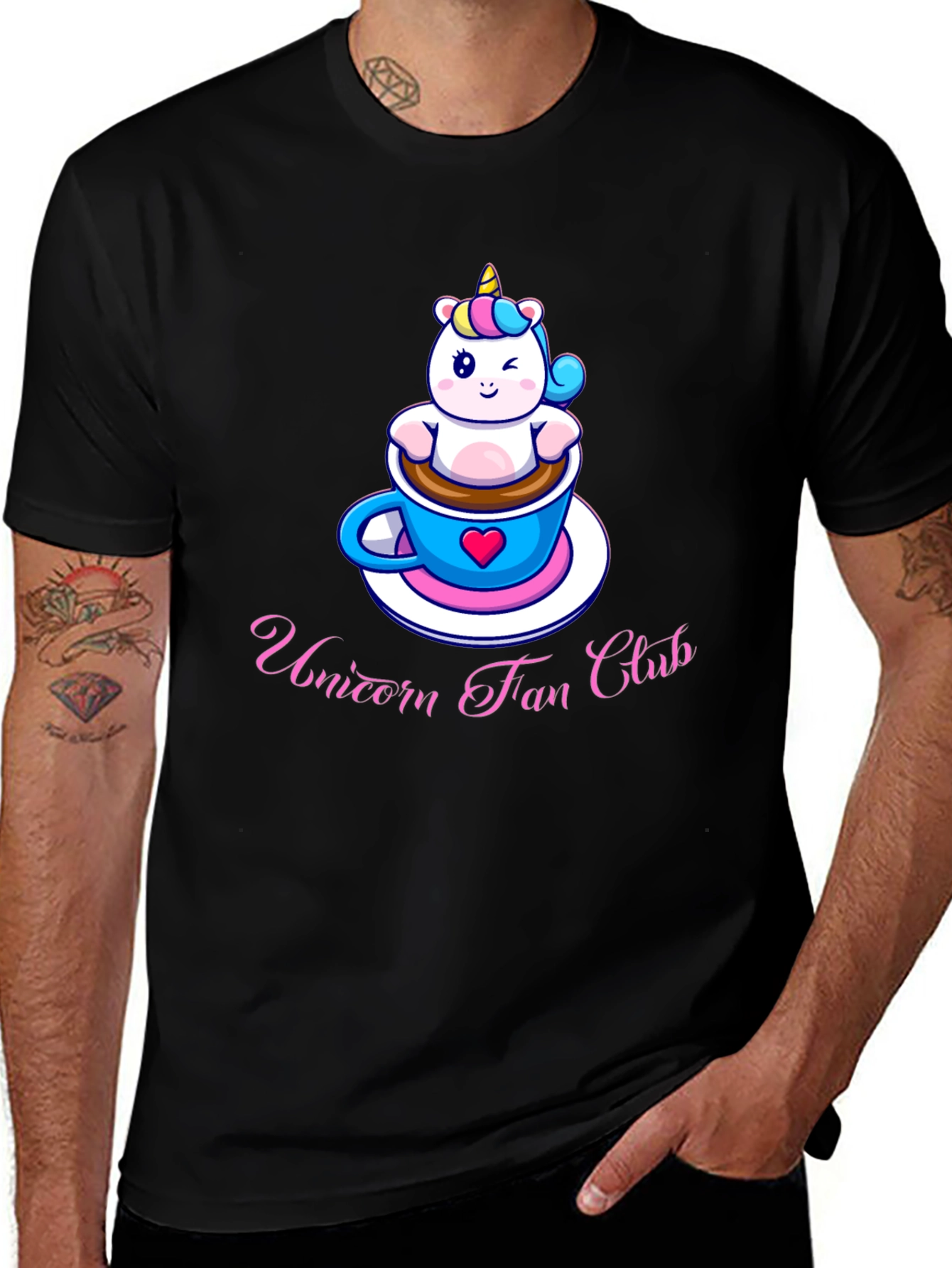 Variant 11 of Unicorn Fan Club Novelty T-Shirt