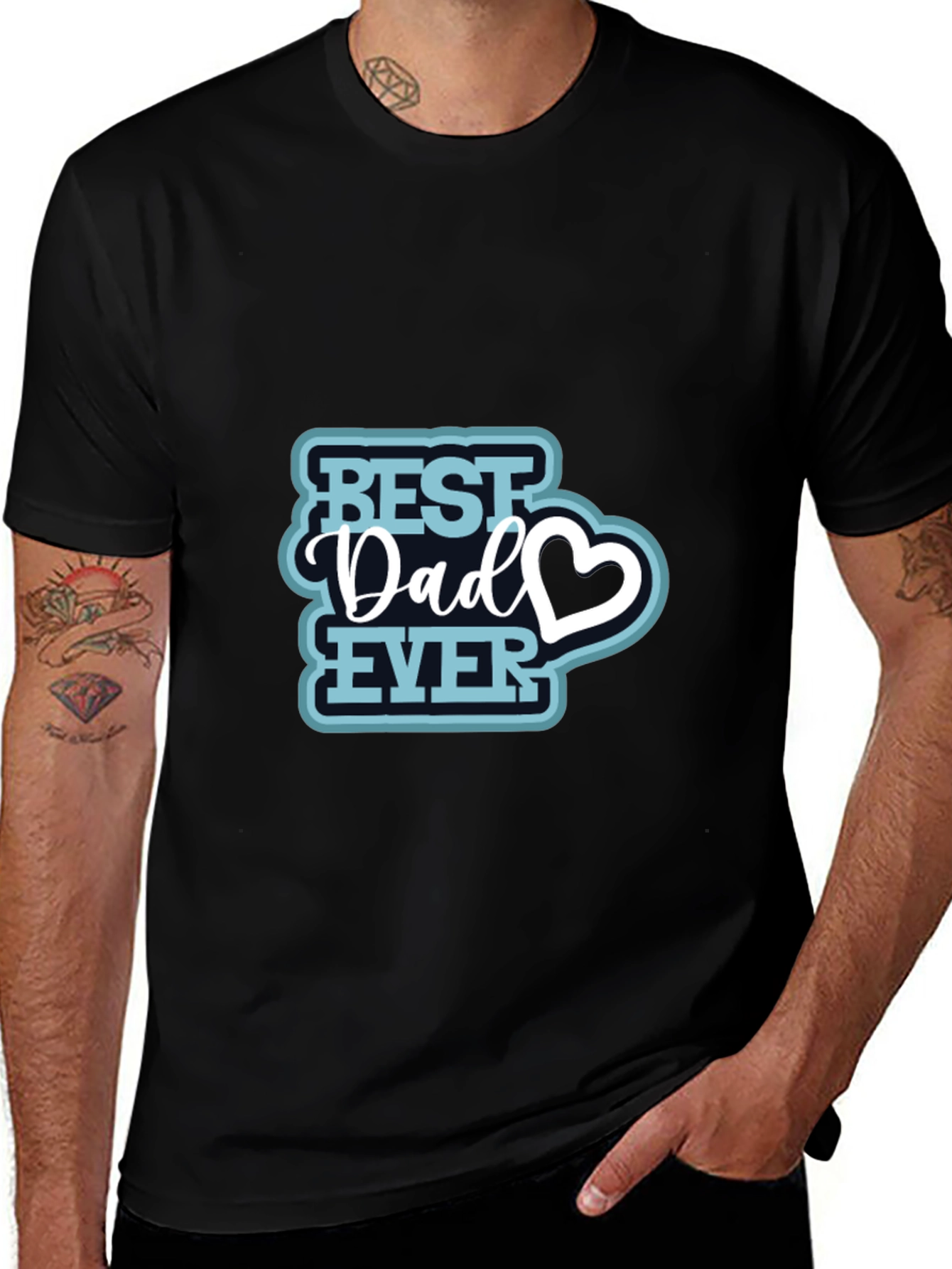 Variant 30 of Best Dad Ever T-Shirt - Perfect Father's Day Gift