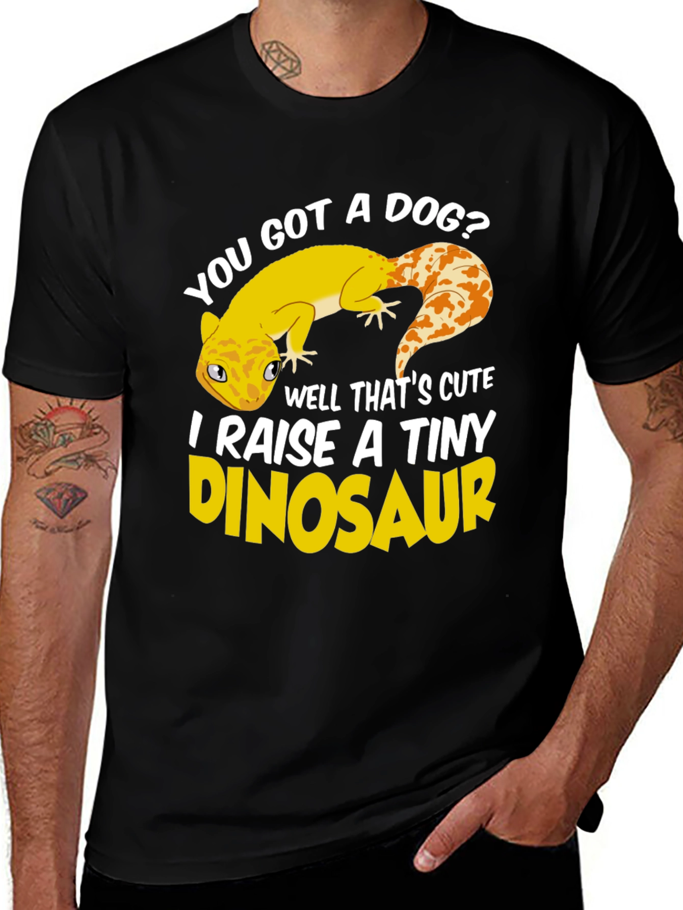 Tiny Dinosaur Gecko T-Shirt