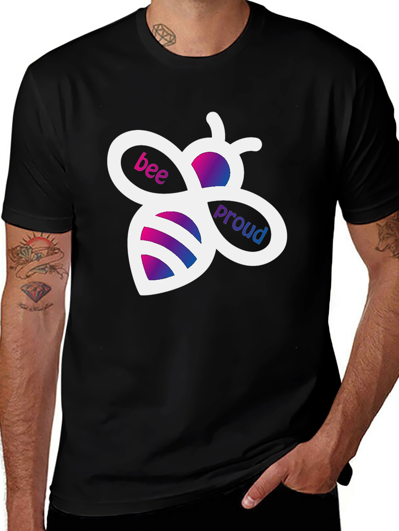 Bisexual Pride Bee T-Shirt - Bee Proud!