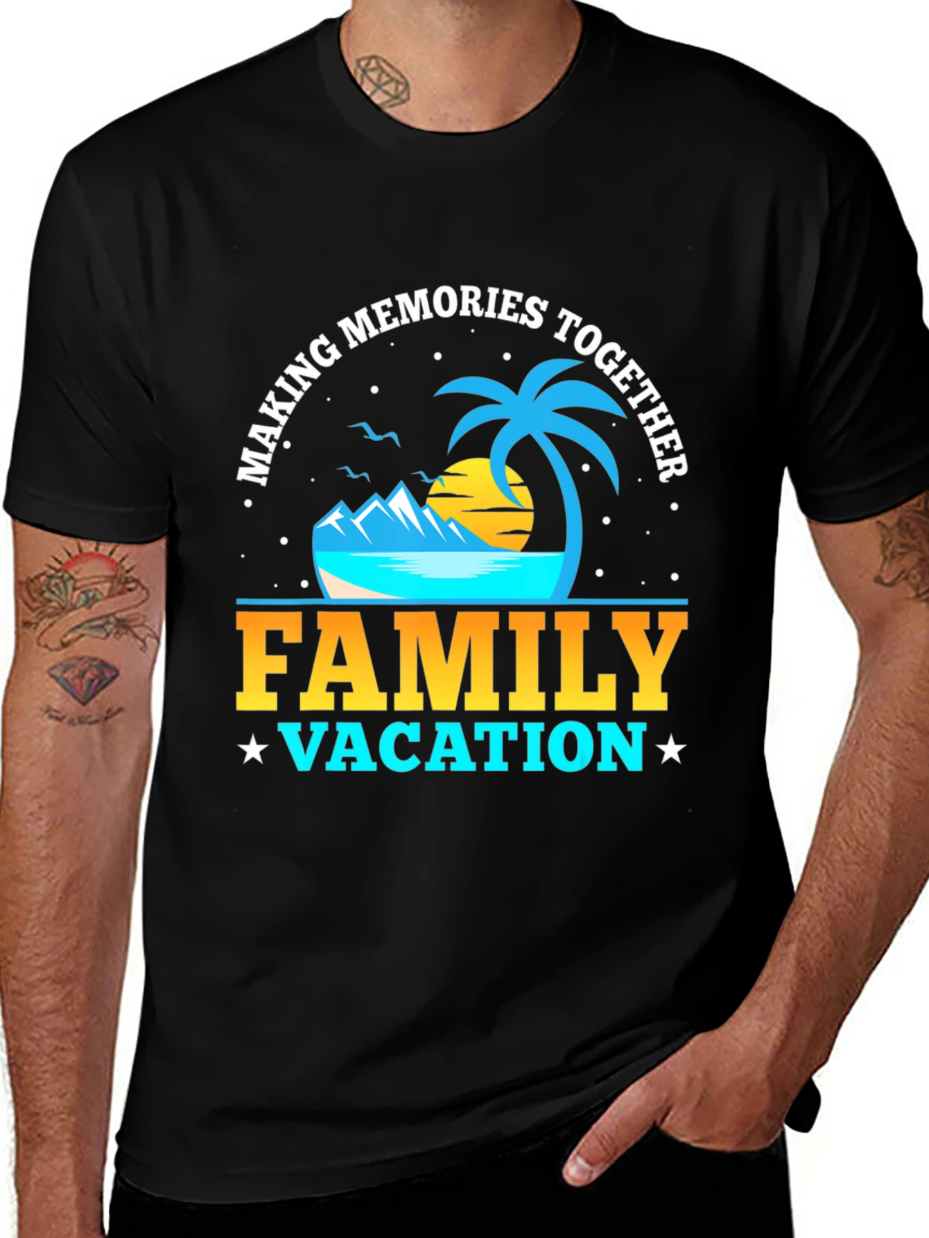 Family Vacation Memories Graphic Tee