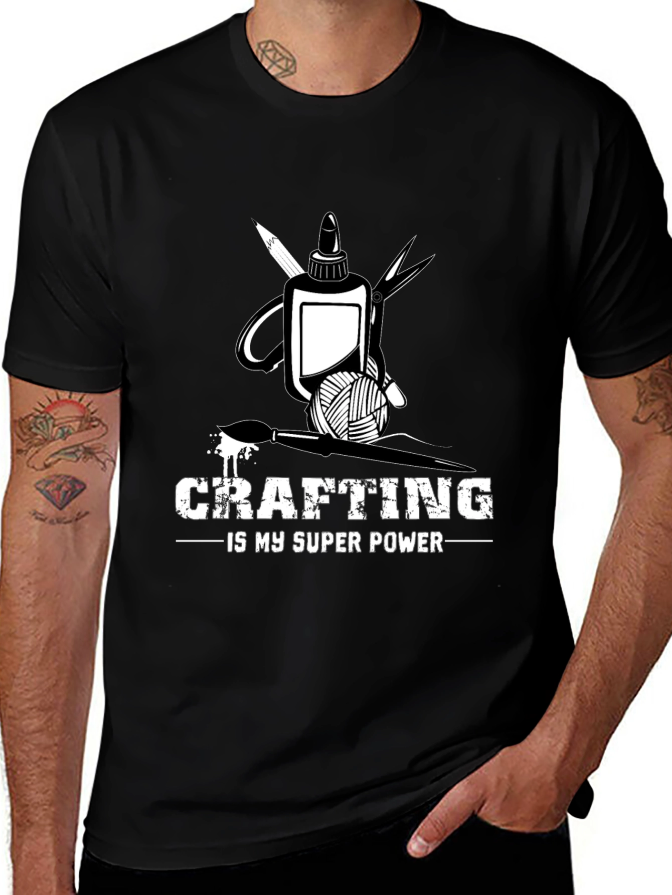 Crafting Is My Super Power T-Shirt