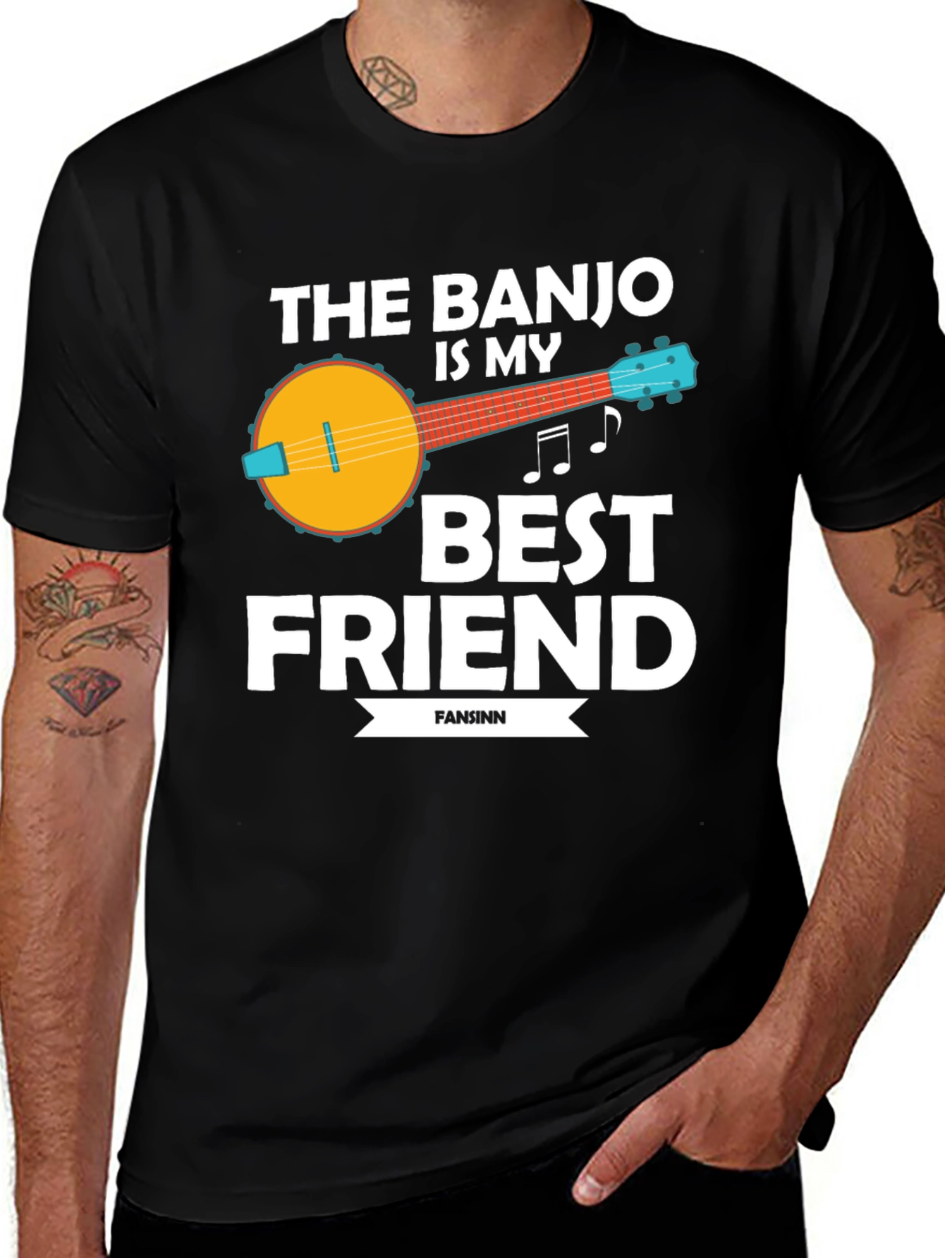 Variant 29 of The Banjo is My Best Friend Graphic Tee