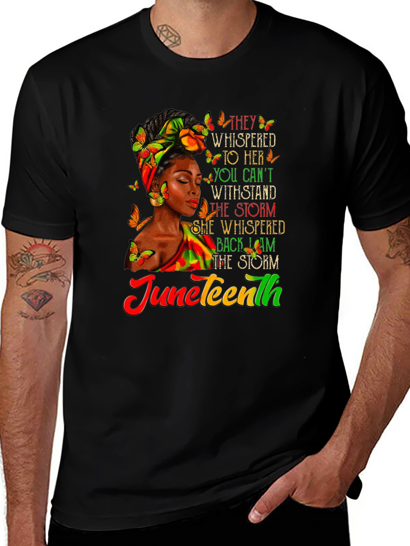 Juneteenth Black Pride Graphic Tee