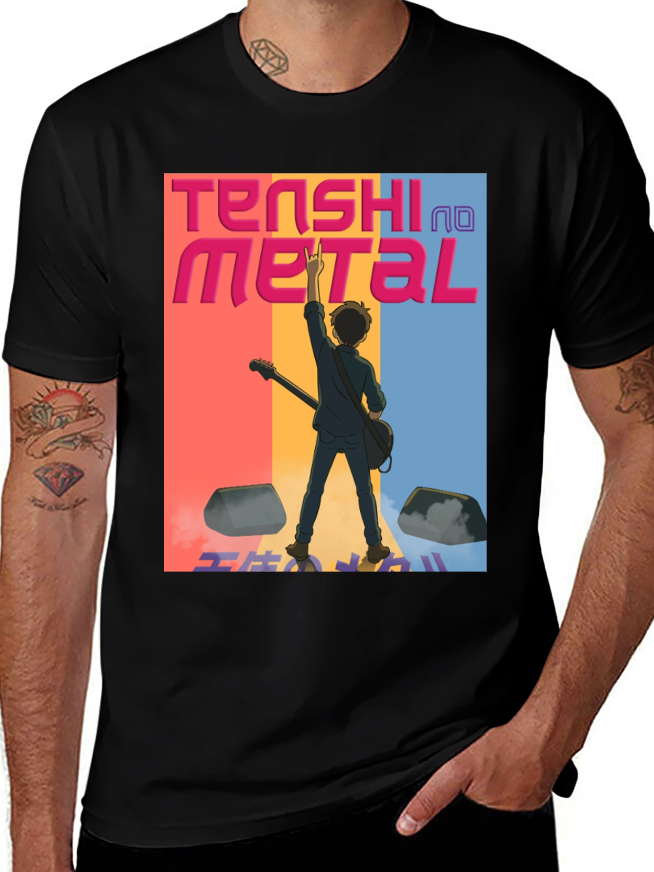 Variant 16 of Tenshi No Metal Graphic T-Shirt
