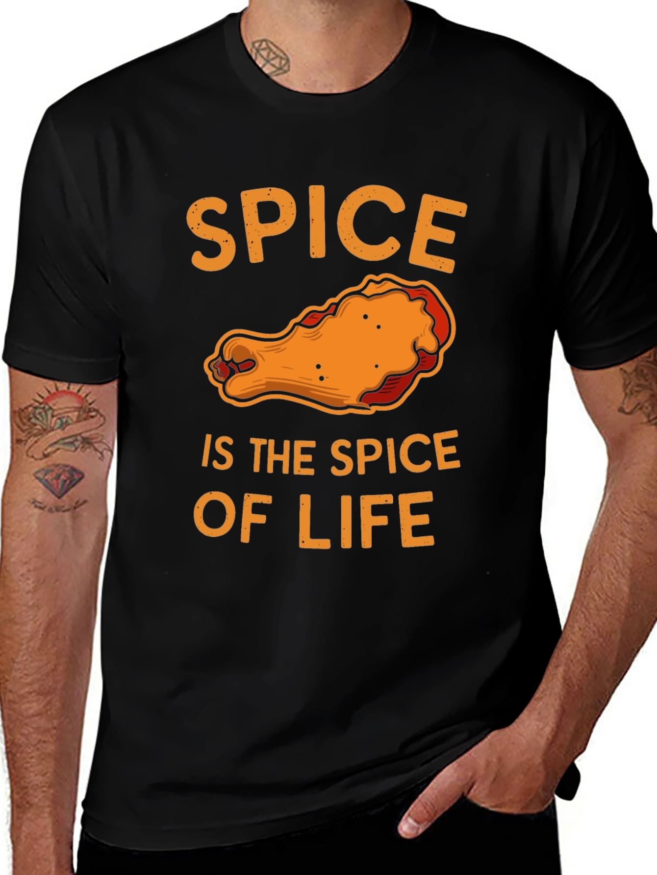 Spice of Life Chicken Wing T-Shirt