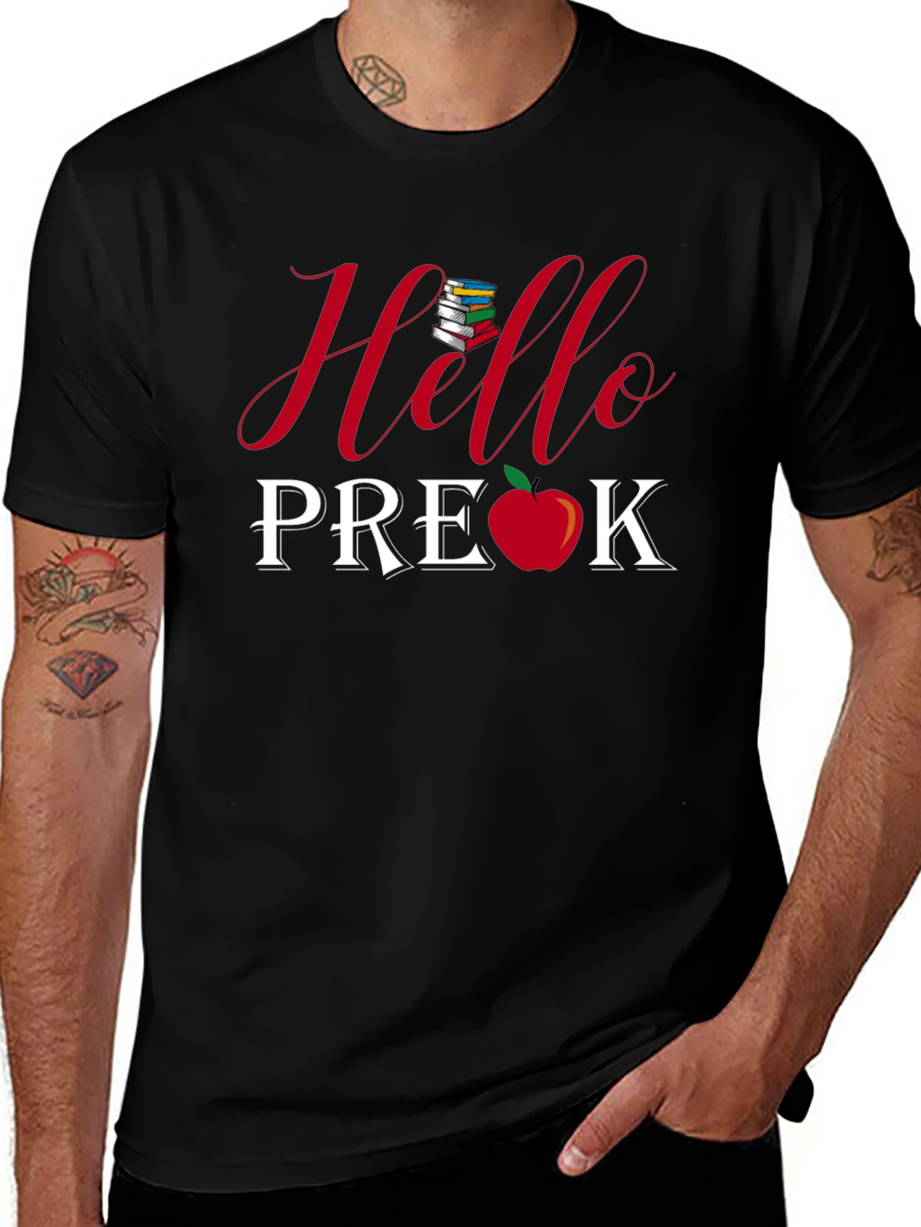 Hello Pre-K Teacher T-Shirt