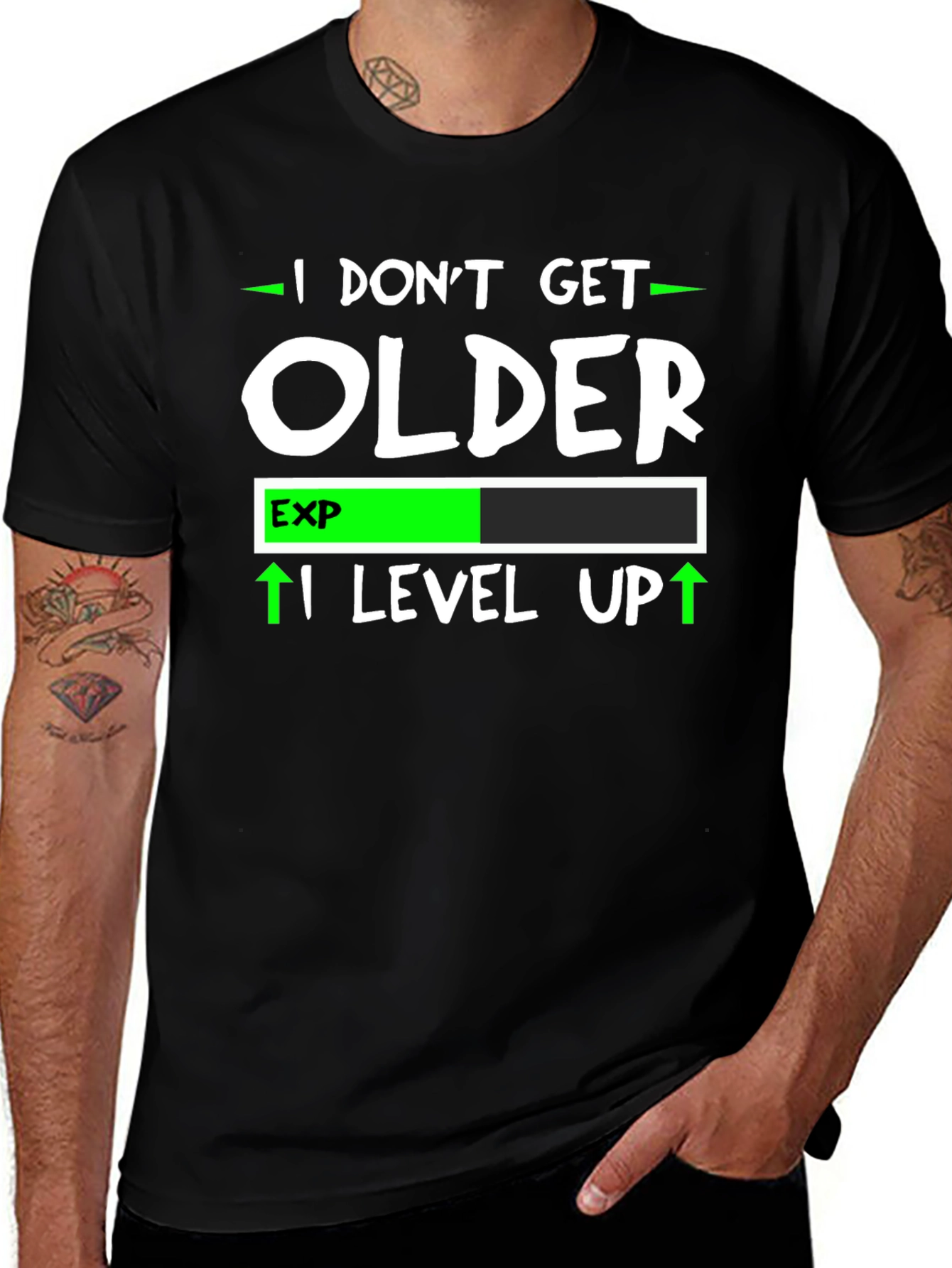 Variant 13 of I Don't Get Older I Level Up T-Shirt