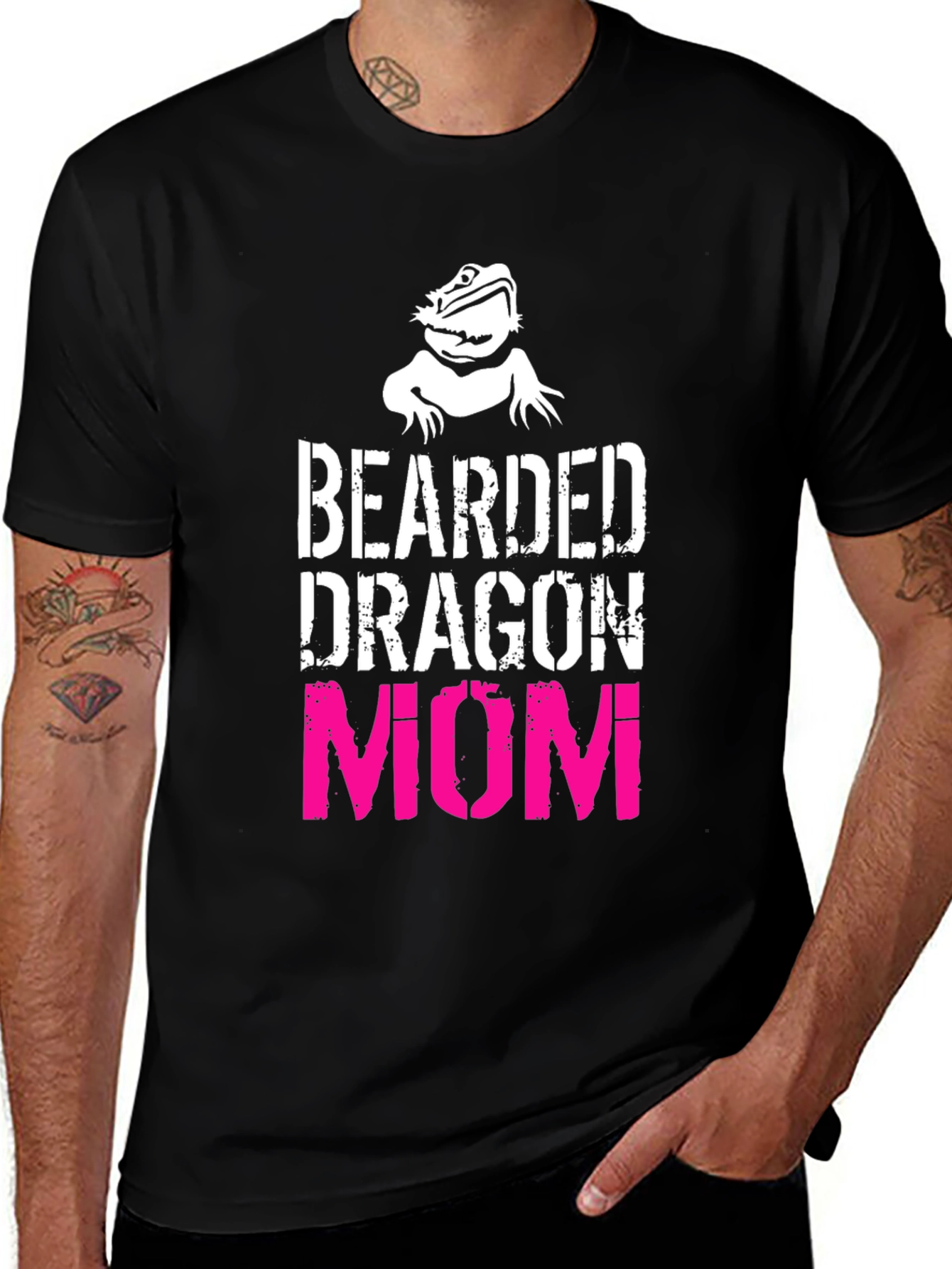 Variant 23 of Bearded Dragon Mom T-Shirt - Pet Lover Apparel