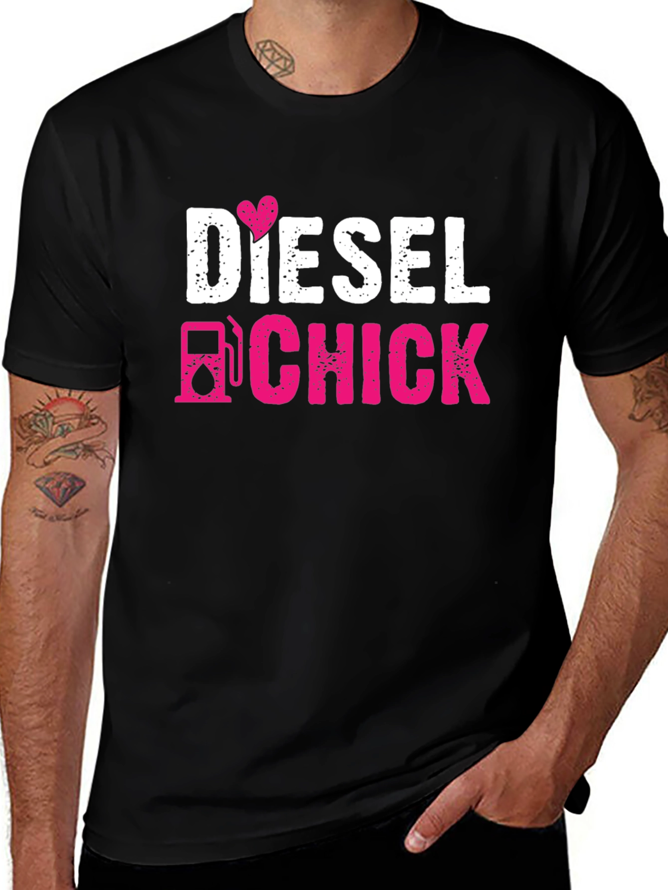 Diesel Chick Graphic T-Shirt
