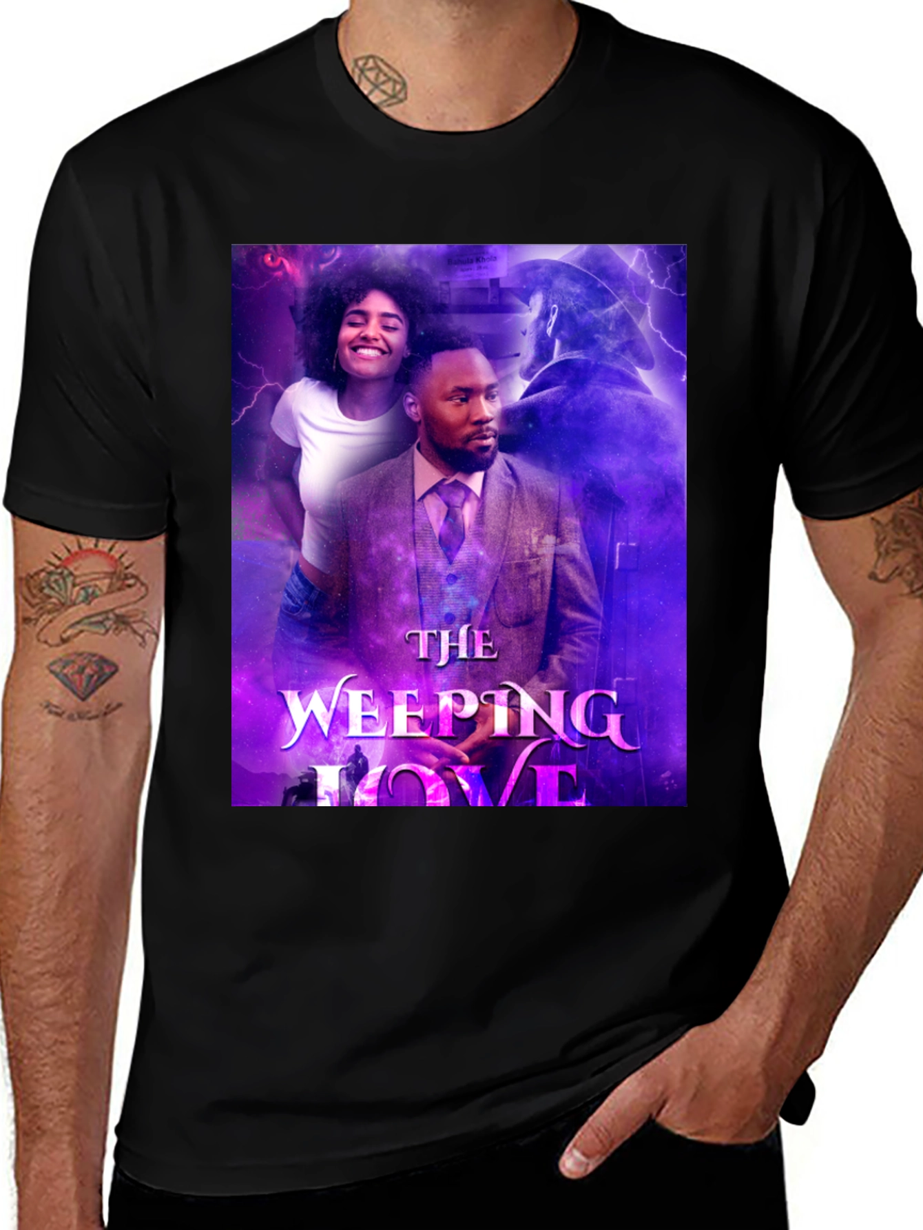 Variant 7 of The Weeping Love Graphic Tee