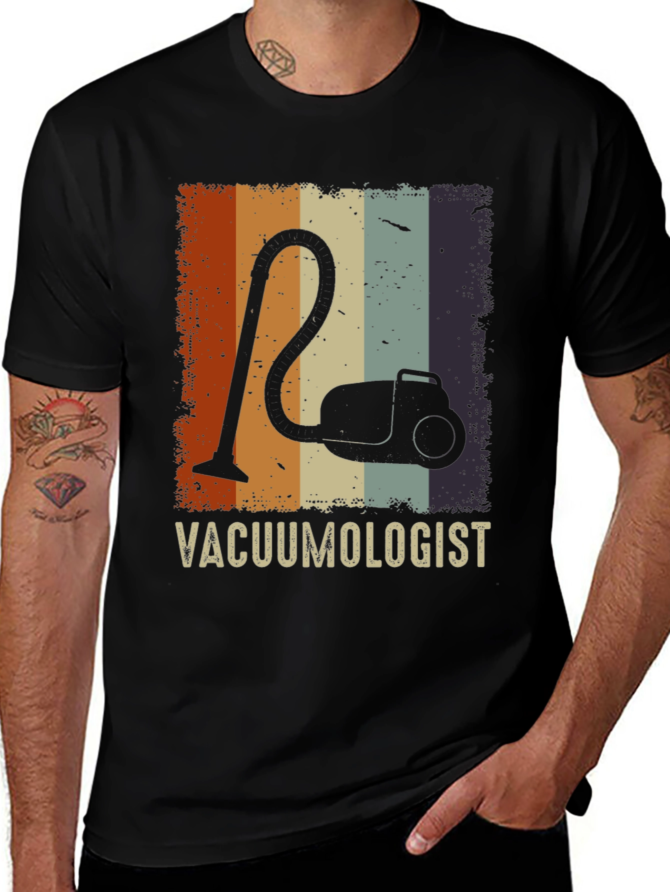Variant 26 of Vacuumologist Retro Style T-Shirt