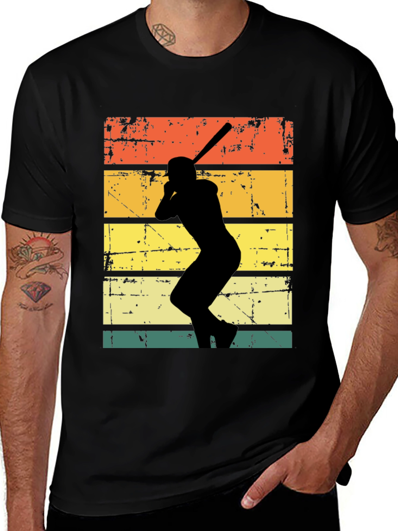 Variant 29 of Vintage Baseball Player T-Shirt