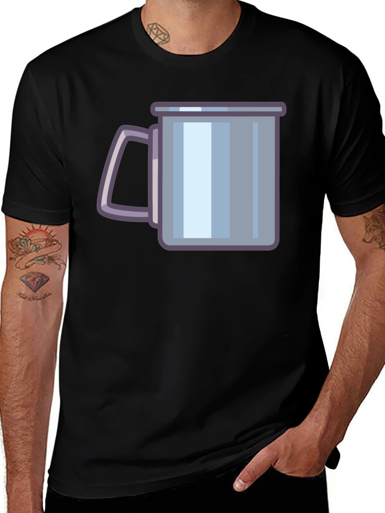 Variant 25 of Camping Mug Graphic T-Shirt - Outdoors Adventure Wear