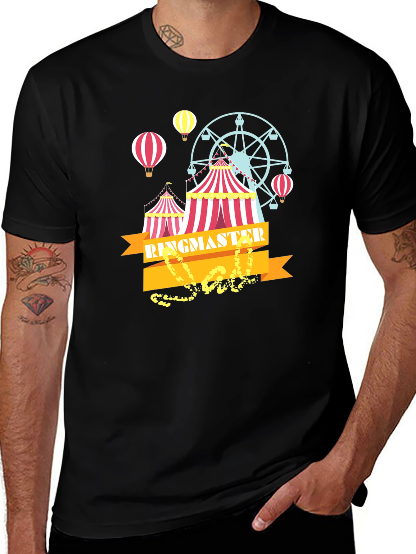 Variant 23 of Ringmaster Circus Graphic Tee