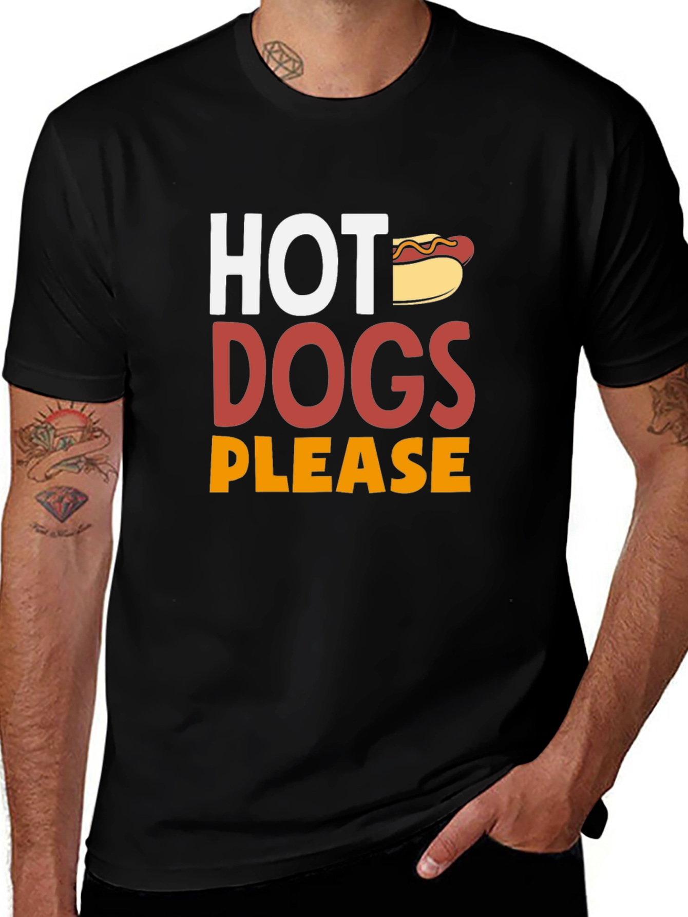 Variant 22 of Hot Dogs Please T-Shirt