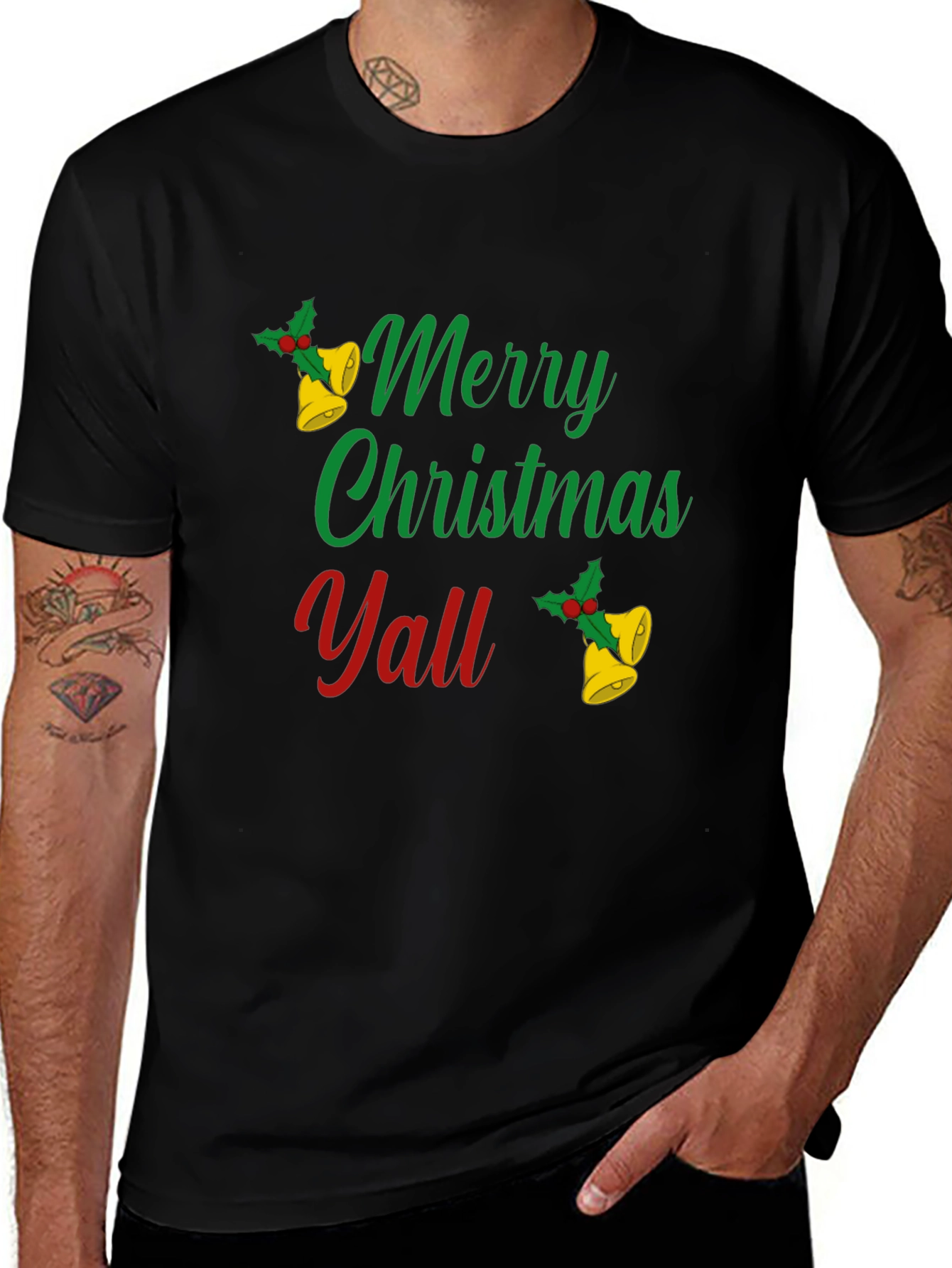 Merry Christmas Y'all Holiday T-Shirt