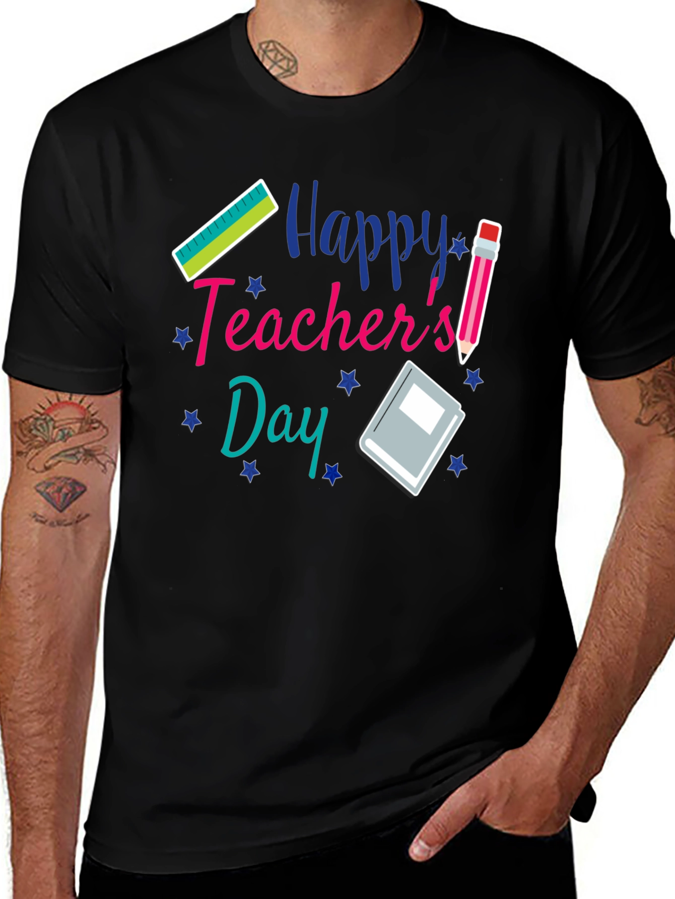 Happy Teacher's Day T-Shirt - Celebrate Educators in Style!