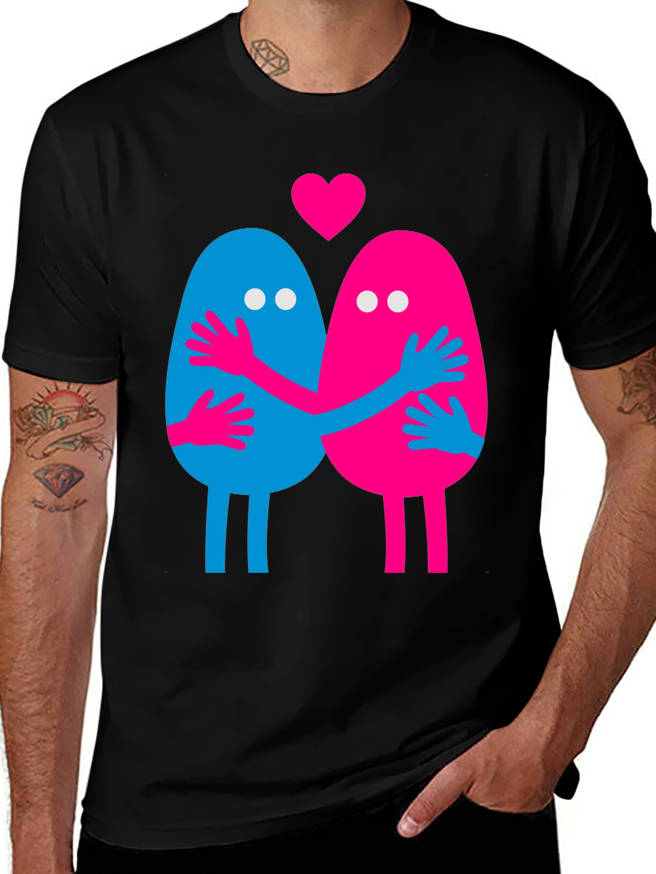 Variant 15 of Love Eggs Graphic T-Shirt - Unique Design