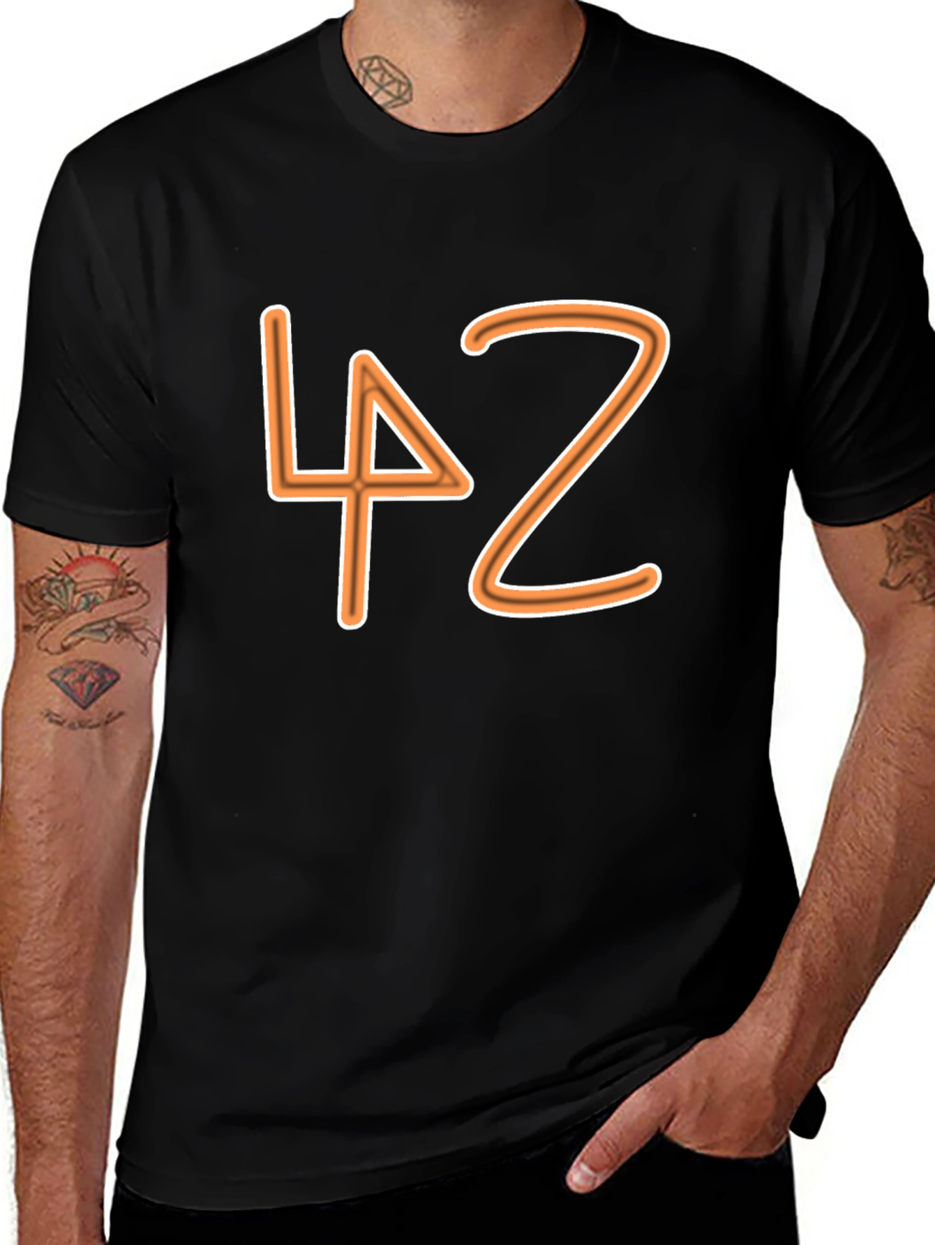 Variant 9 of 42 T-Shirt - The Answer to Life, Universe, and Everything