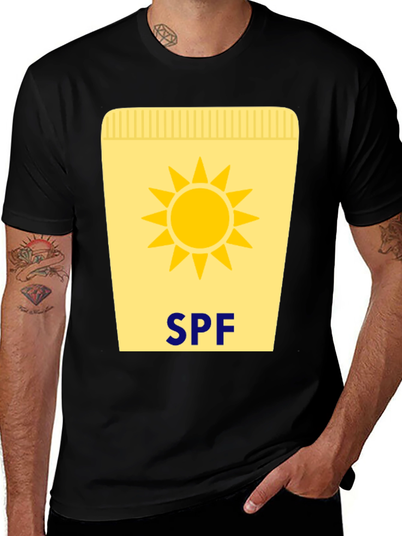 SPF Sunscreen Graphic Tee