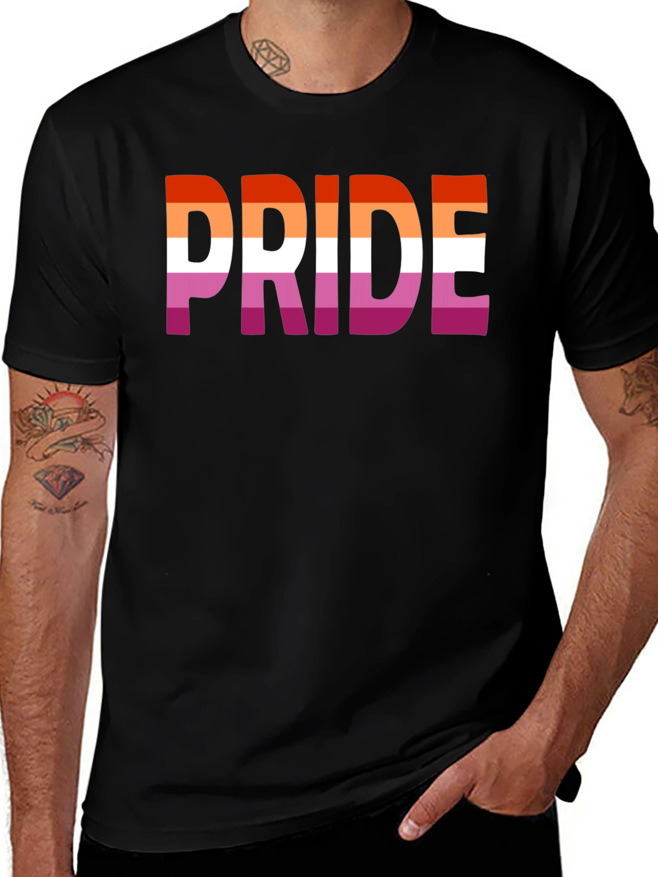 Lesbian Pride T-Shirt - Stylish LGBT Pride Apparel