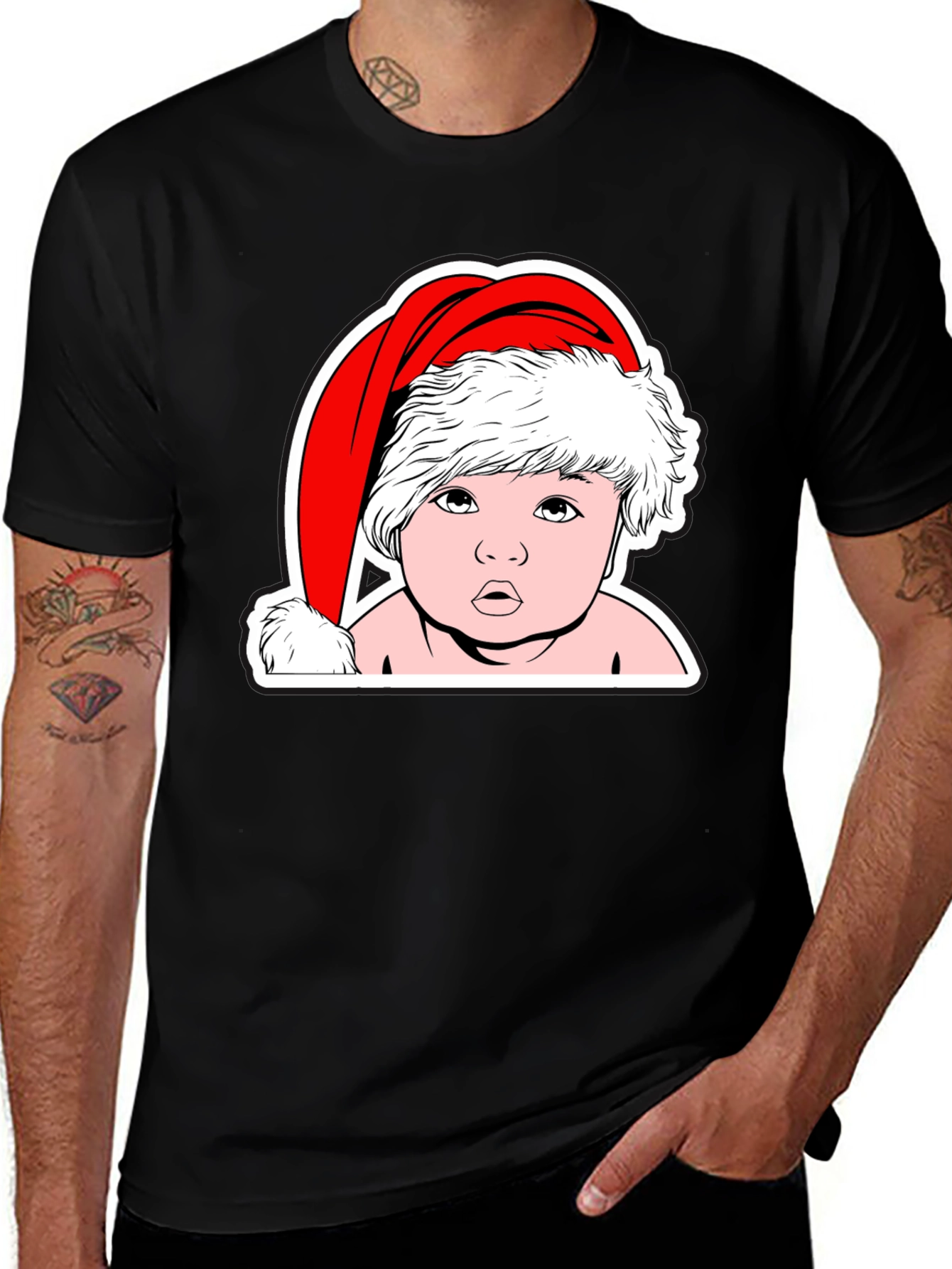 Variant 19 of Baby Santa Graphic Tee