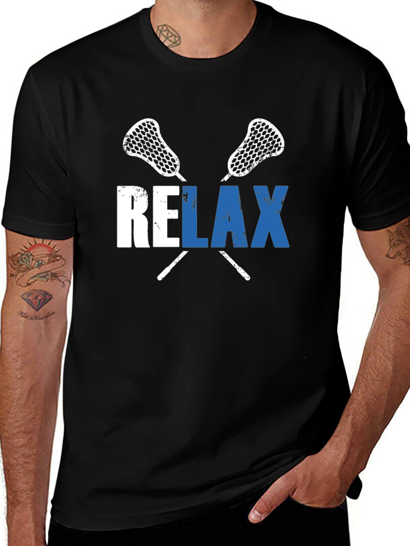 Variant 6 of Relax Lacrosse T-Shirt