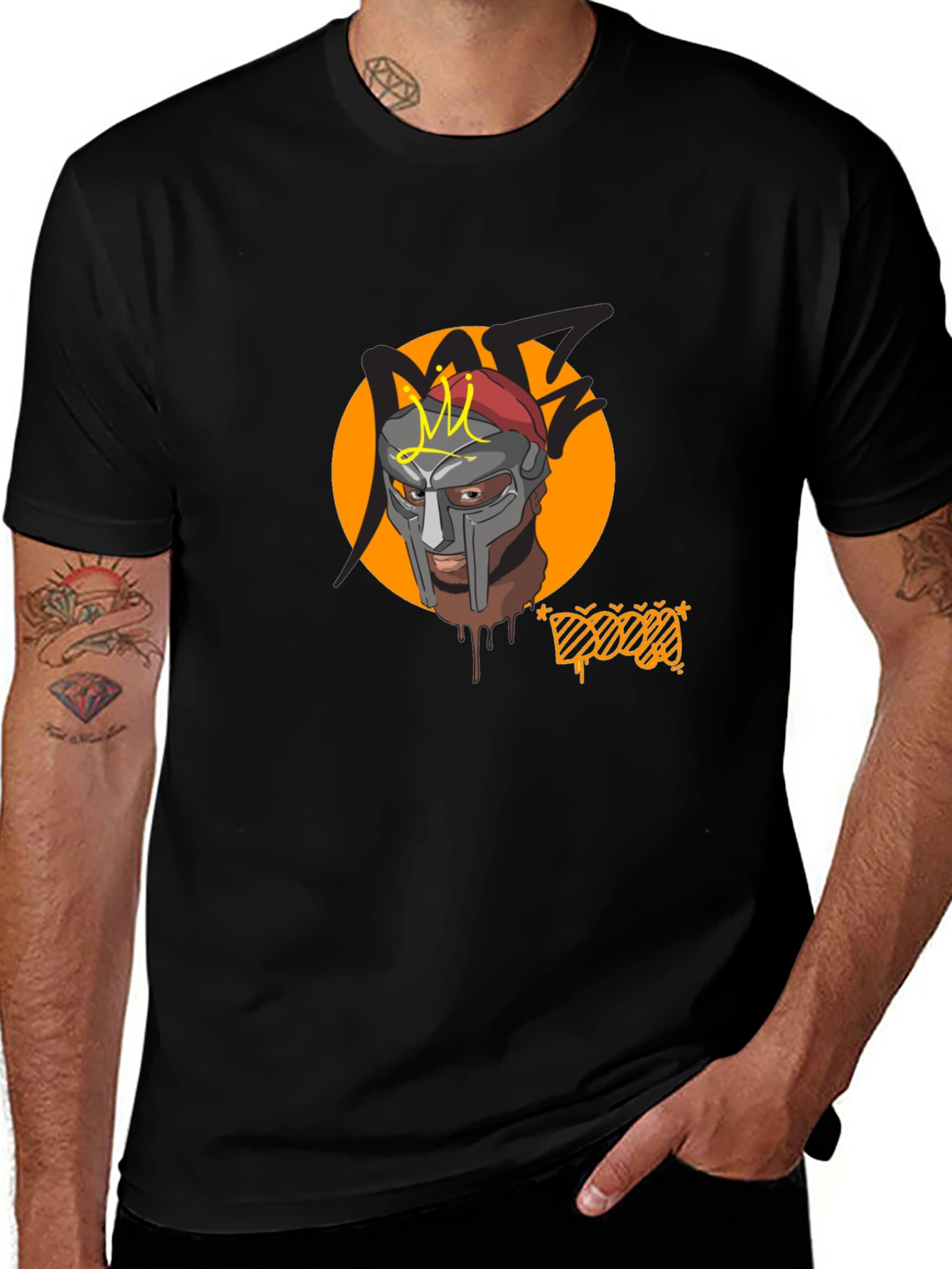 MF Doom T-Shirt - Black Graphic Tee