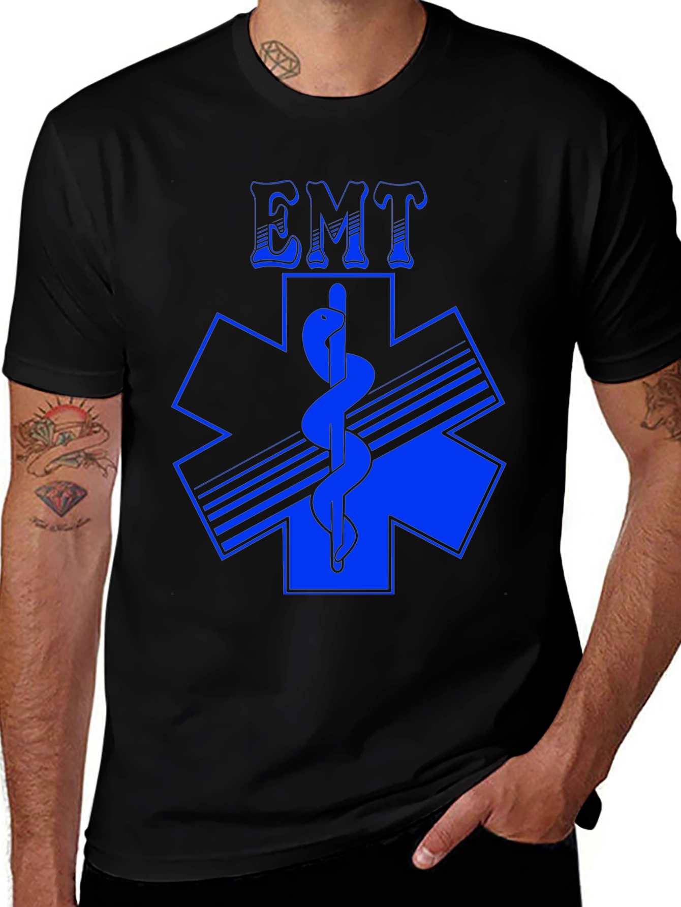 EMT Star of Life T-Shirt - Emergency Medical Technician Tee